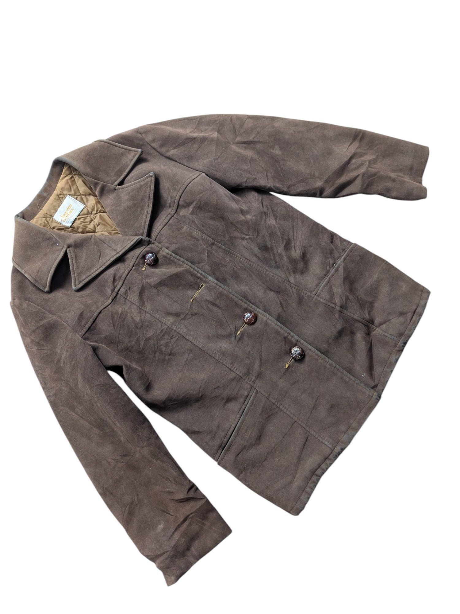 Vintage Vintage 90s Leather Jacket Vinyl Suede Made In USA Size US M / EU 48-50 / 2 - 4 Thumbnail