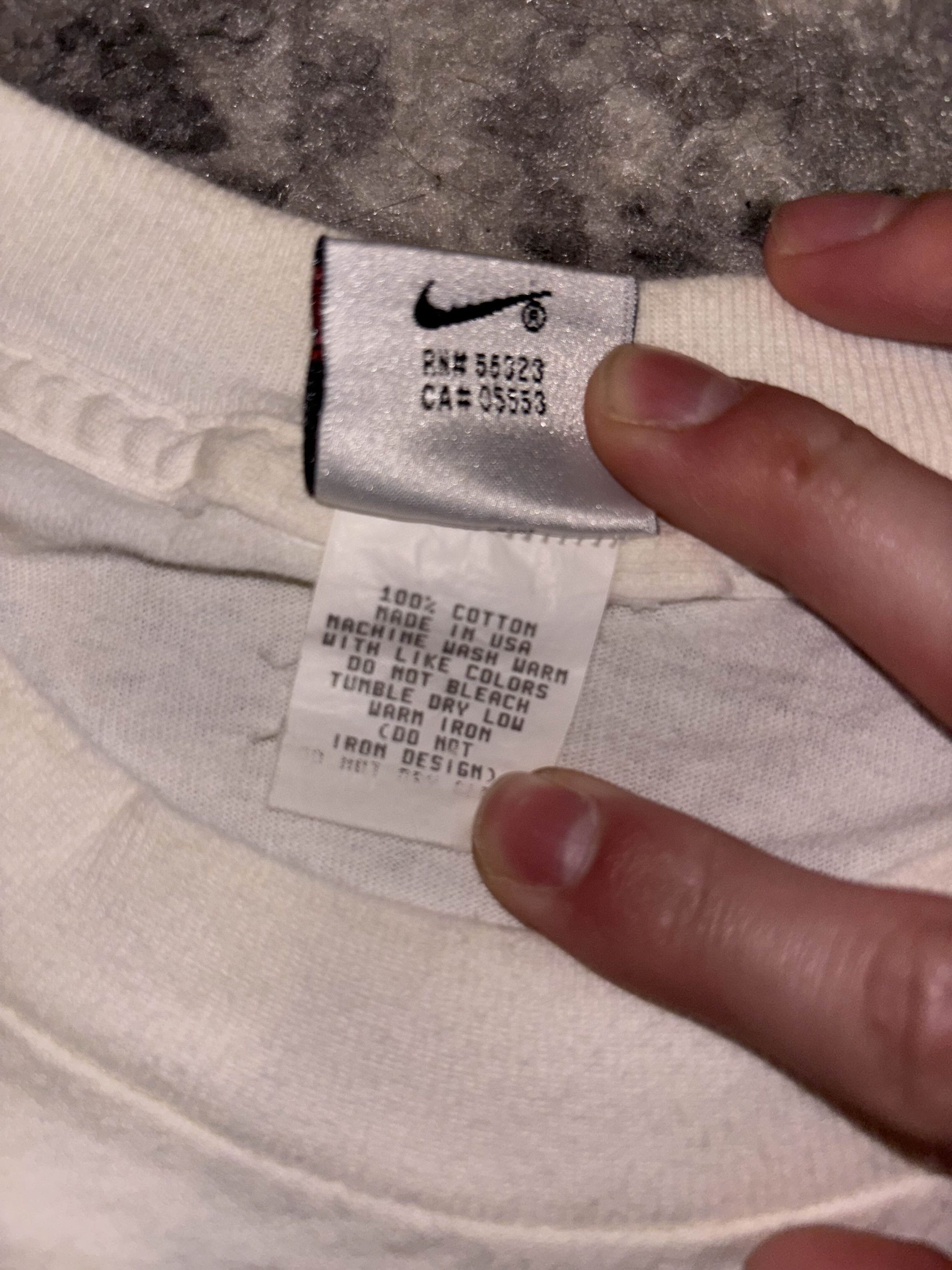 Nike Vintage 90s Single Stitch Nike Basketball Camp Shirt Size US M / EU 48-50 / 2 - 7 Thumbnail
