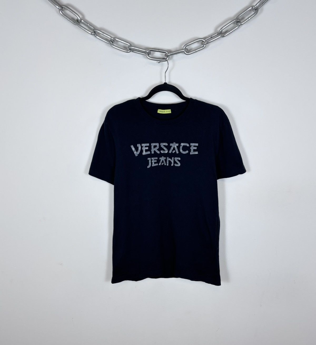 Versace Jeans Couture Versace Jeans Women’s Big Japanese Print Logo Black T-Shirt Size XXL / US 16-18 / IT 52-54 - 1 Thumbnail