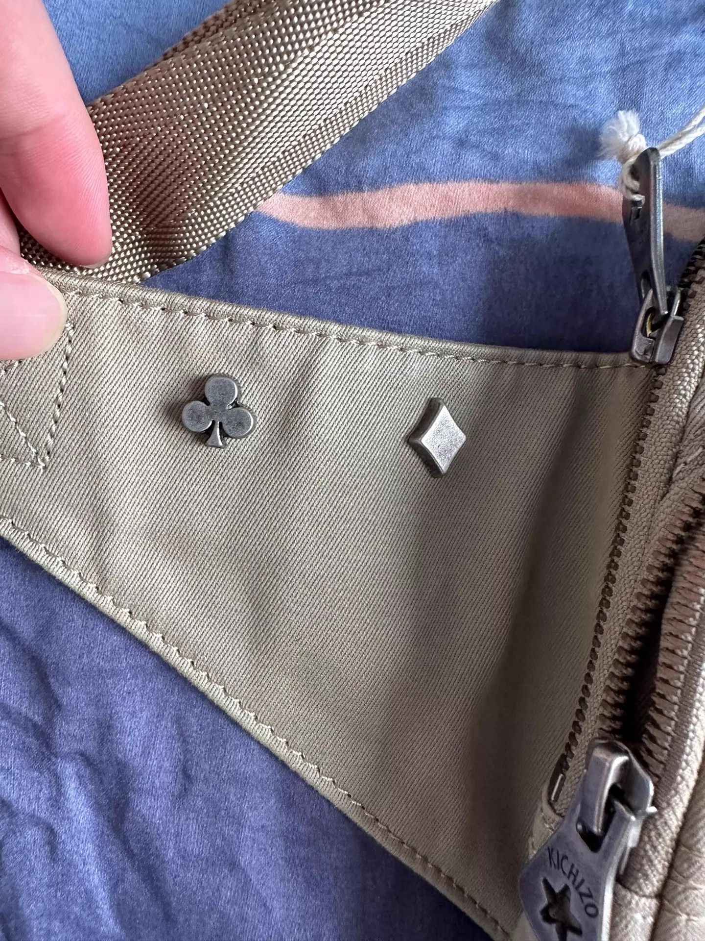 Porter Classic PORTER CLASSIC KICHIZO Khaki Poker 33×19 Crossbody Bag Size ONE SIZE - 5 Thumbnail