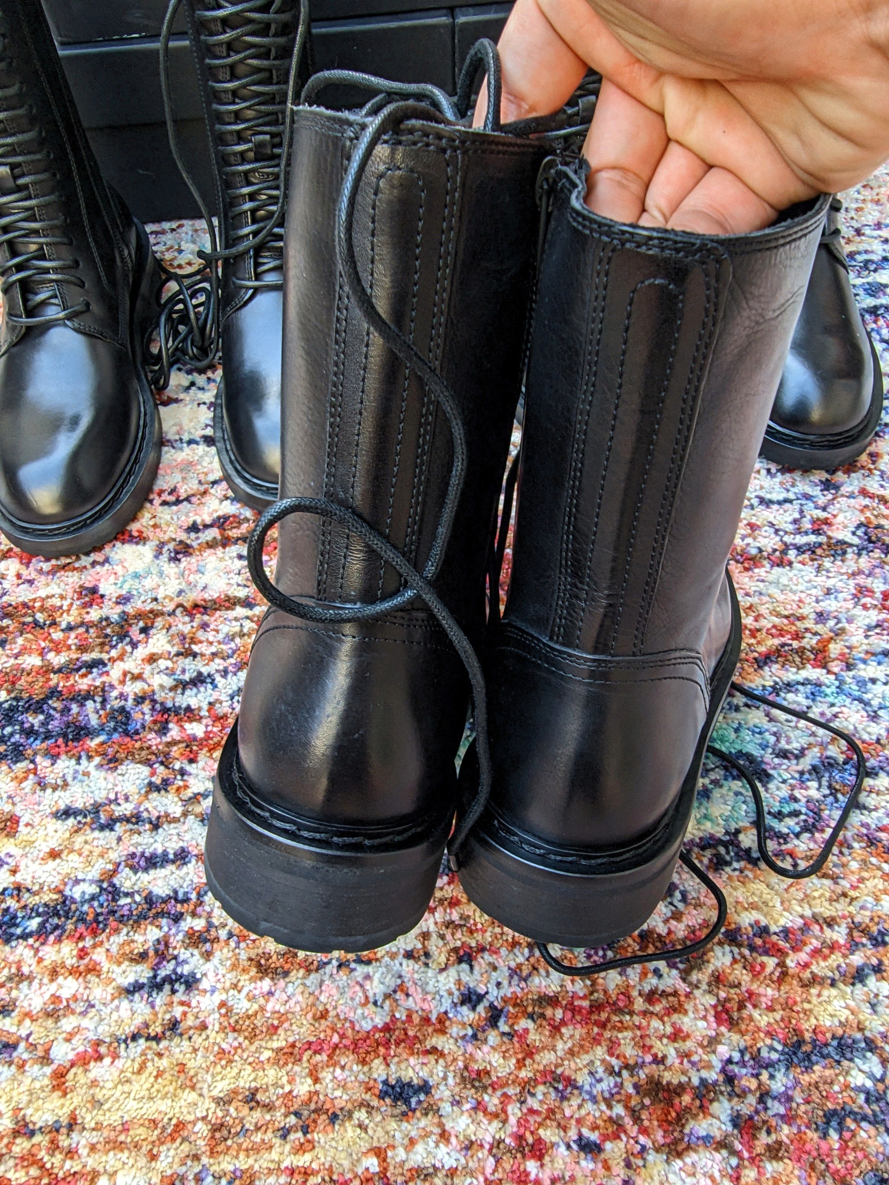 Ann Demeulemeester Ann Demeulemeester leather boots Size US 5 / IT 35 - 5 Thumbnail