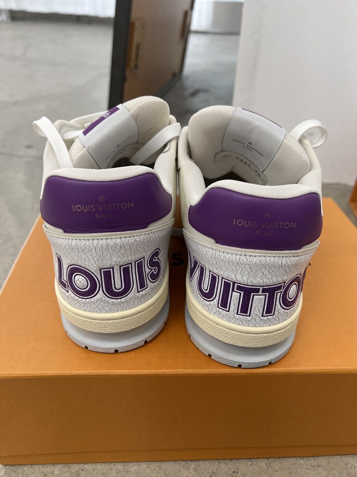 Louis Vuitton Louis Vuitton LV Trainer 'Violet Mesh' Size US 10 / EU 43 - 2 Thumbnail