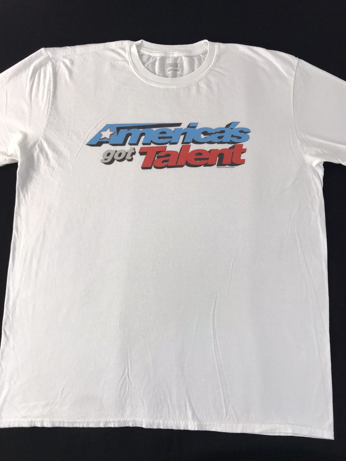 Vintage American Got Talent Perfomer Show Printed Tee Size US XL / EU 56 / 4 - 3 Thumbnail