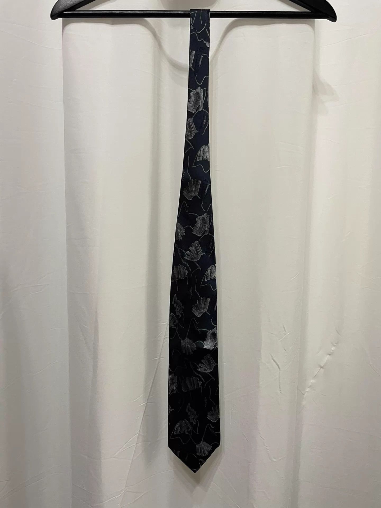 Issey Miyake Multi-Colored Floral Pattern Necktie Size ONE SIZE - 1 Thumbnail