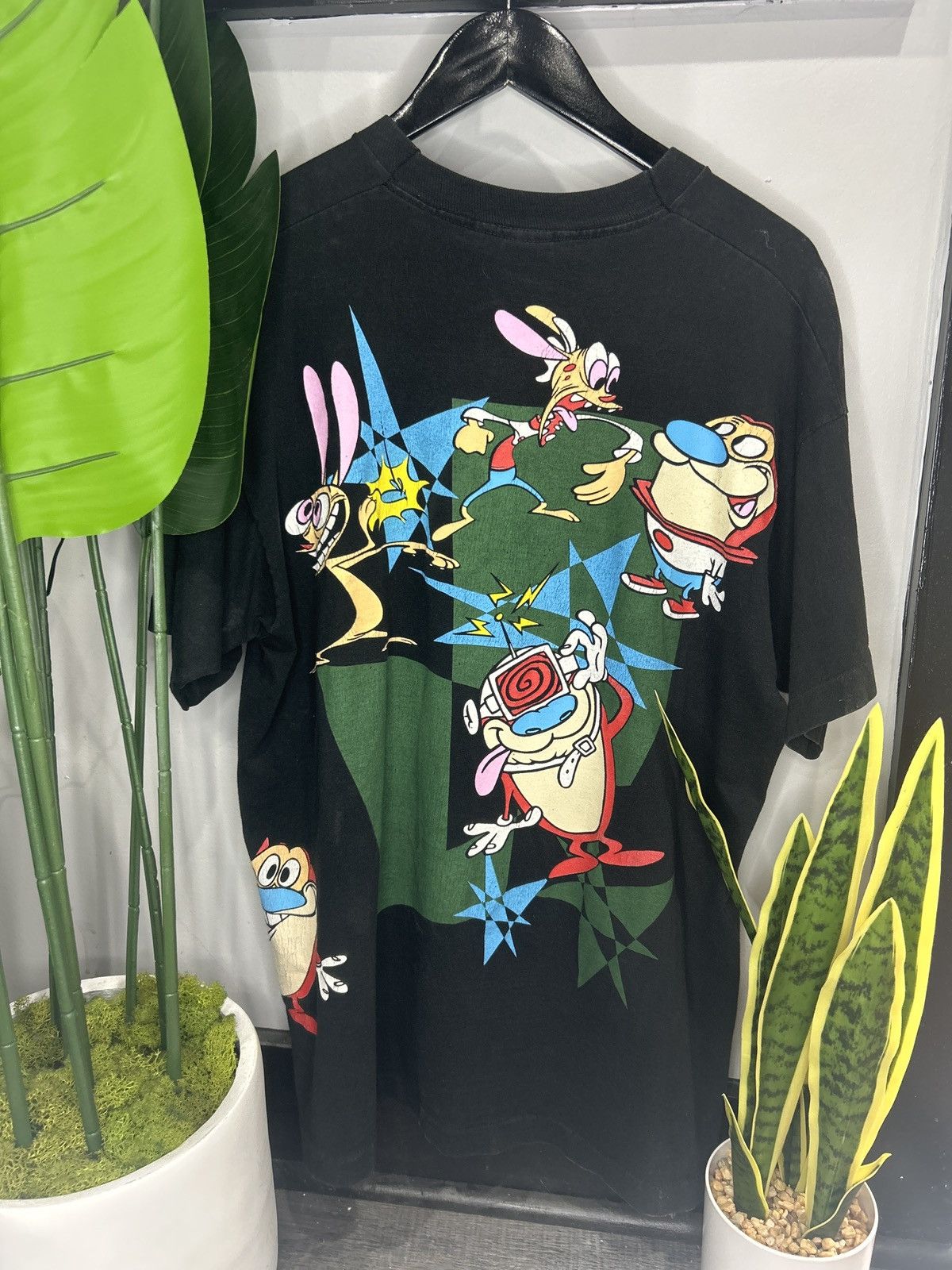 Vintage Vintage The Ren & Stimpy Show Size US XL / EU 56 / 4 - 2 Thumbnail