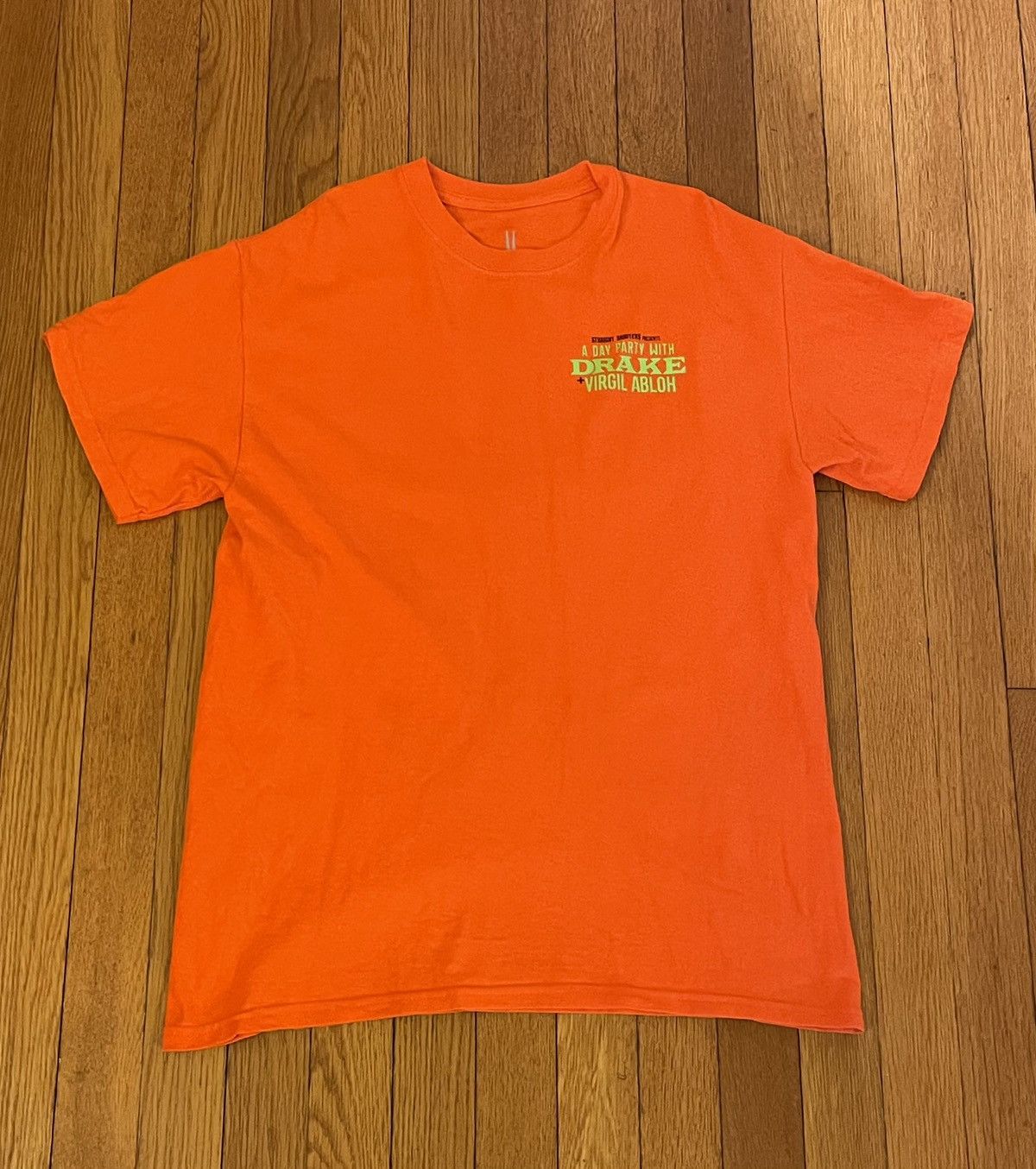 Virgil Abloh Drake x Virgil Abloh Limited party tee from August of 2018 Size US M / EU 48-50 / 2 - 1 Thumbnail