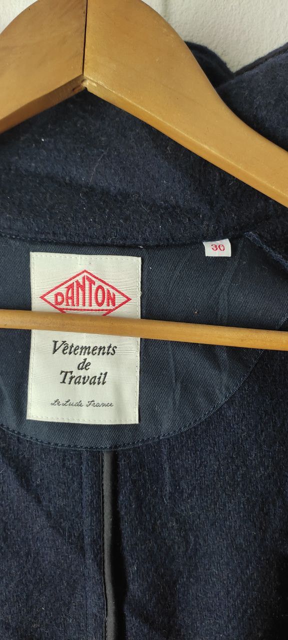 Danton DANTON VETEMENTS DE TRAVAIL WOOL DUFFLE PARKA JACKET Size US S / EU 44-46 / 1 - 10 Thumbnail