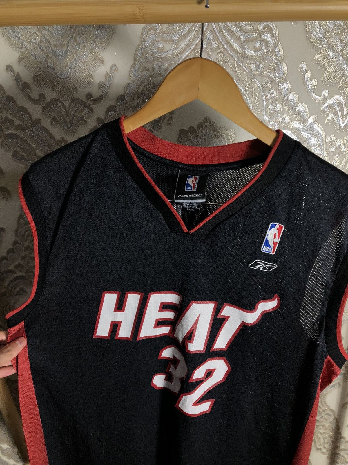 Reebok VINTAGE REEBOK HEAT O’NEAL RETRO NBA JERSEY BASKETBALL 90s Size US L / EU 52-54 / 3 - 2 Thumbnail