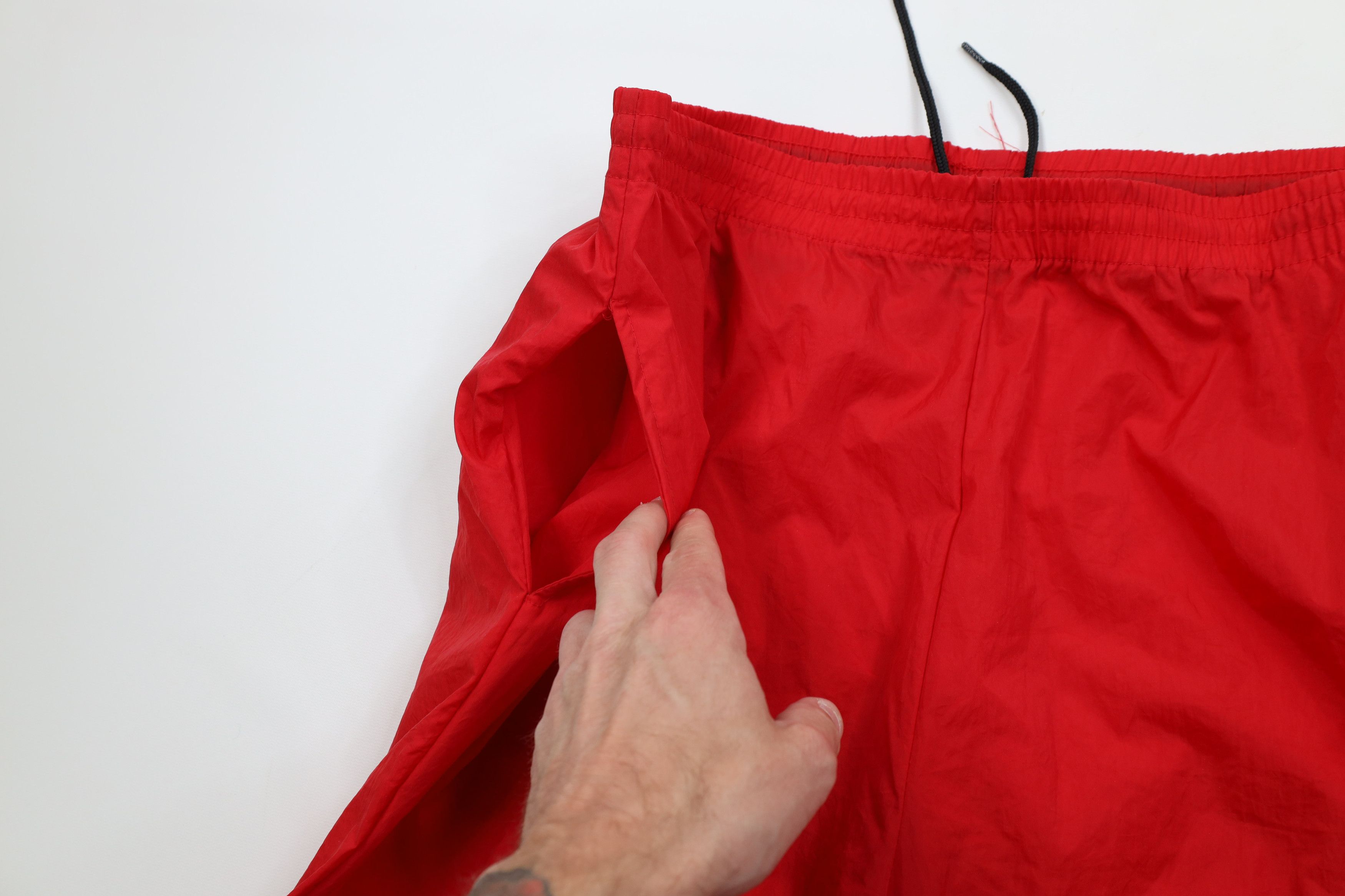 Marlboro Vintage 90s Marlboro Packable Windbreaker Joggers Pants Red Size US 38 / EU 54 - 7 Thumbnail