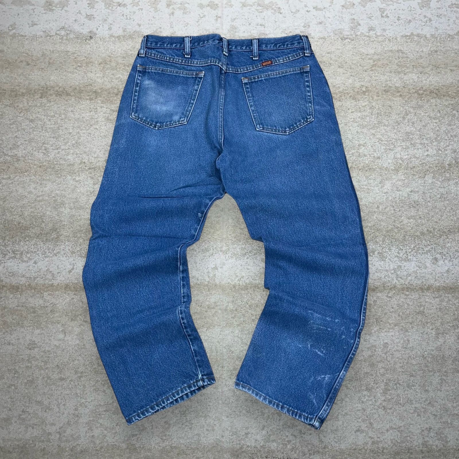 Rustler Vintage Y2K Rustler Work Jeans 36x30 Regular Straight Fit Size US 36 / EU 52 - 1 Thumbnail