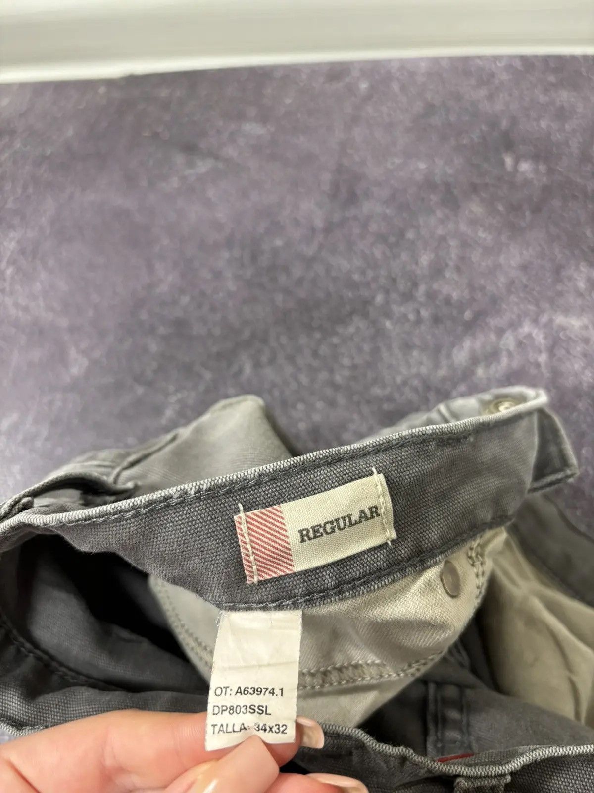 Dickies × Vintage Vintage Dickies Flex Work Gray American Hype Pants Size US 34 / EU 50 - 14 Thumbnail