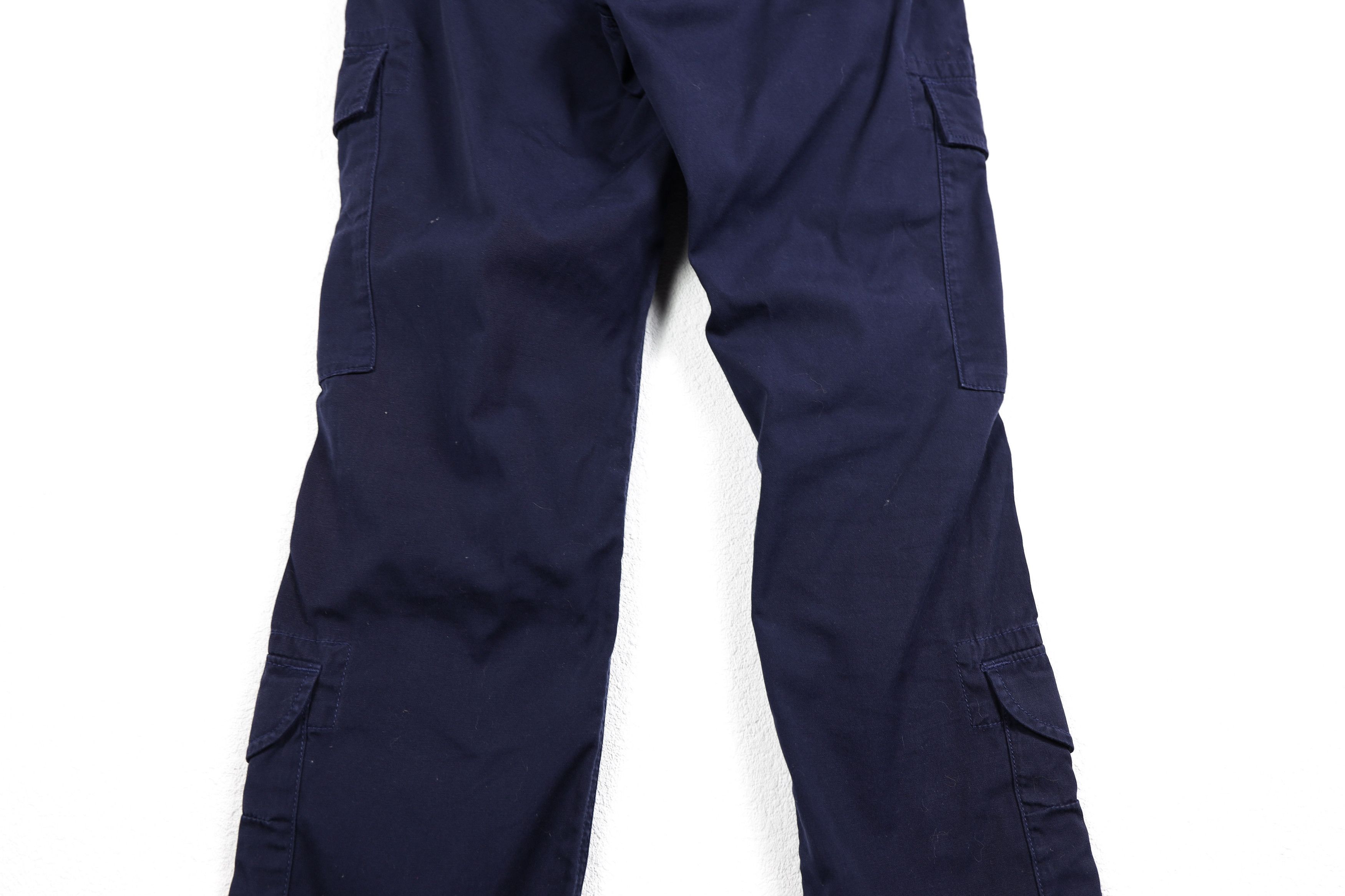 Polo Ralph Lauren × Ralph Lauren Sport Vintage Polo Ralph Lauren Sport Biker Cargo Pants Trousers Size 32" / US 10 / IT 46 - 10 Thumbnail