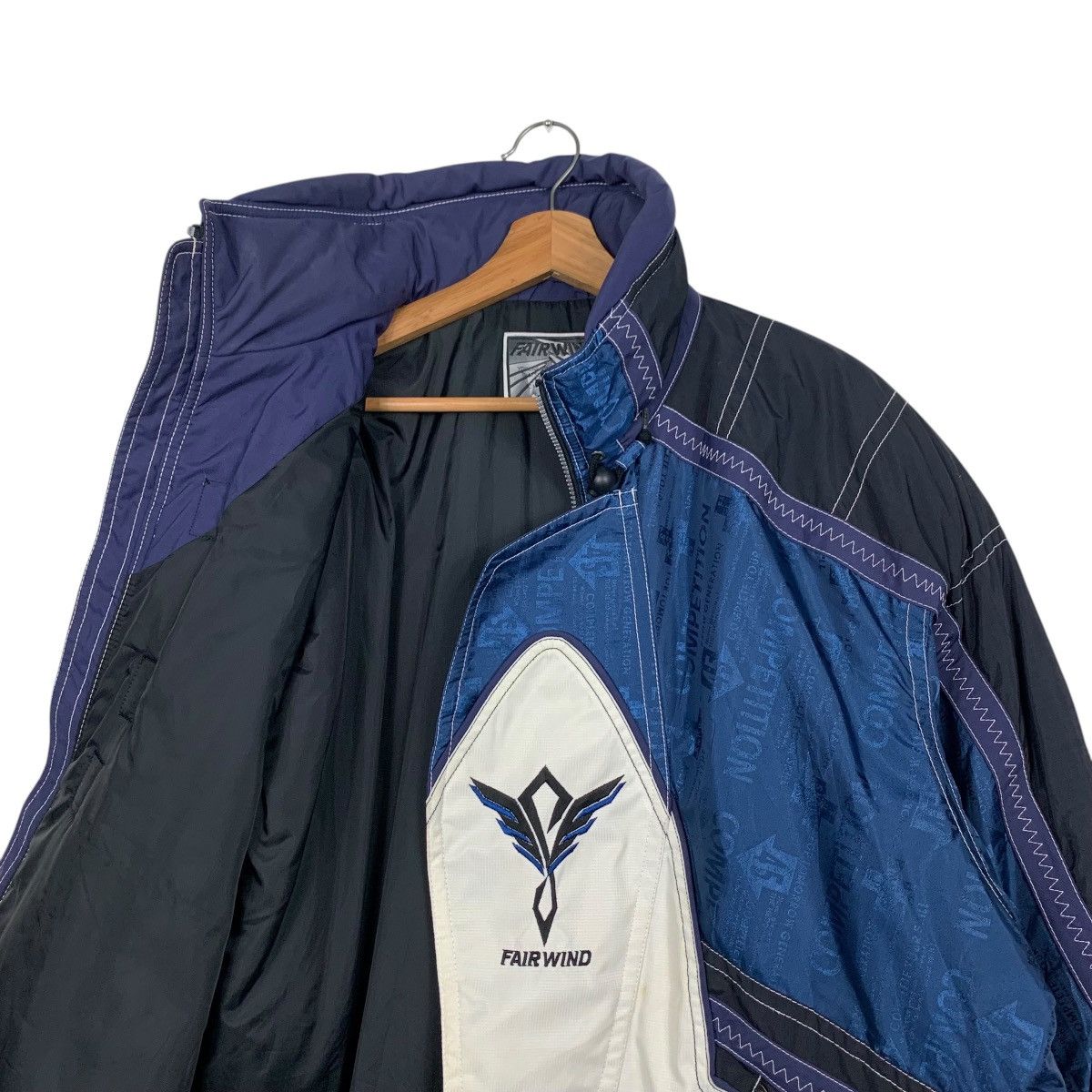 Japanese Brand FAIR WIND Colorblock Ski Jacket Snowboard Jacket #1695-C75 Size US L / EU 52-54 / 3 - 12 Thumbnail