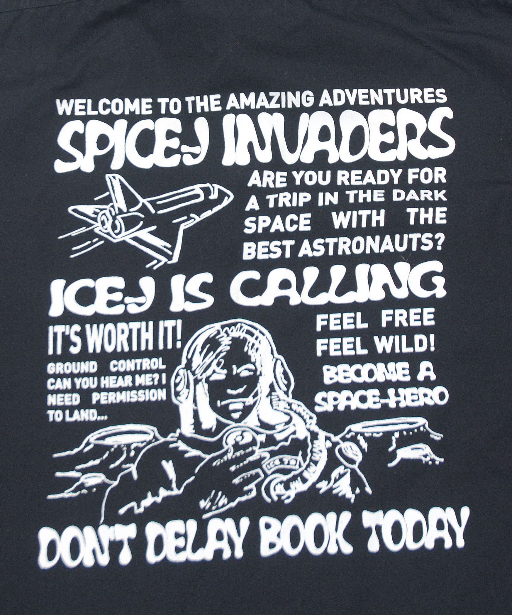 Iceberg × Vintage Iceberg ICE-J Vintage Casual Black Shirt Cosmos DJ y2k XXL Size US XXL / EU 58 / 5 - 10 Thumbnail