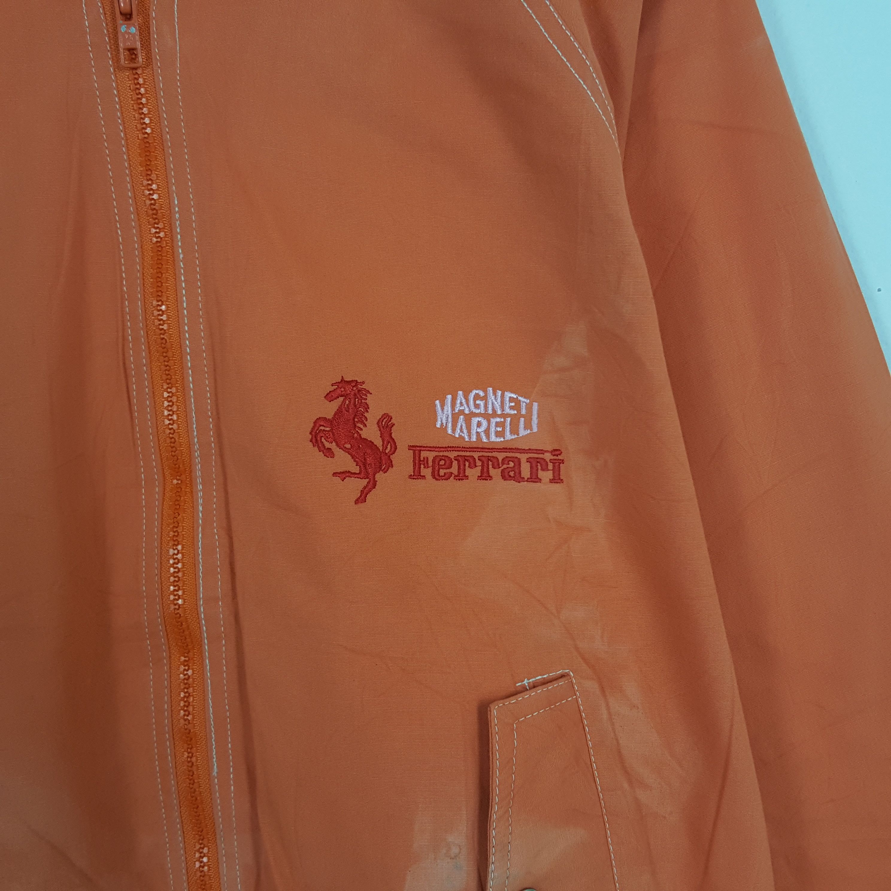Ferrari × Vintage Vintage Ferrari Magneti Marelli Sport Bomber Racing Jacket Size US M / EU 48-50 / 2 - 2 Thumbnail