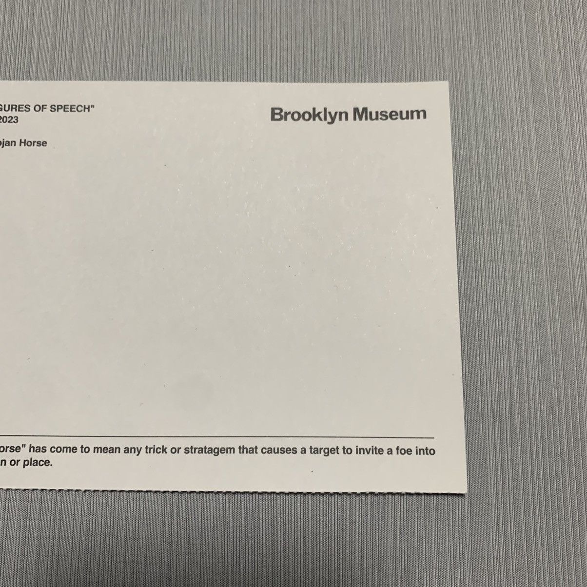 Virgil Abloh Virgil Abloh Postcard “Abloh” Size ONE SIZE - 8 Thumbnail