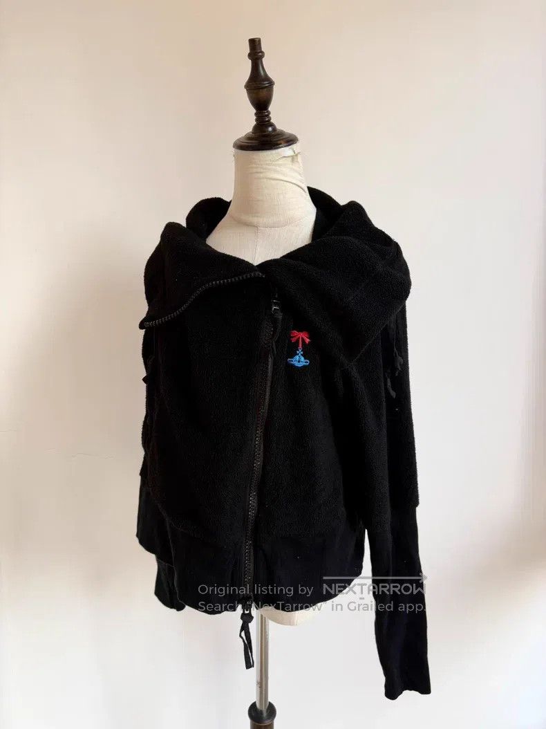 Vivienne Westwood Vivienne Westwood Saturn Bow Black Large Lapel Faux Fur Ja Size M / US 6-8 / IT 42-44 - 1 Thumbnail