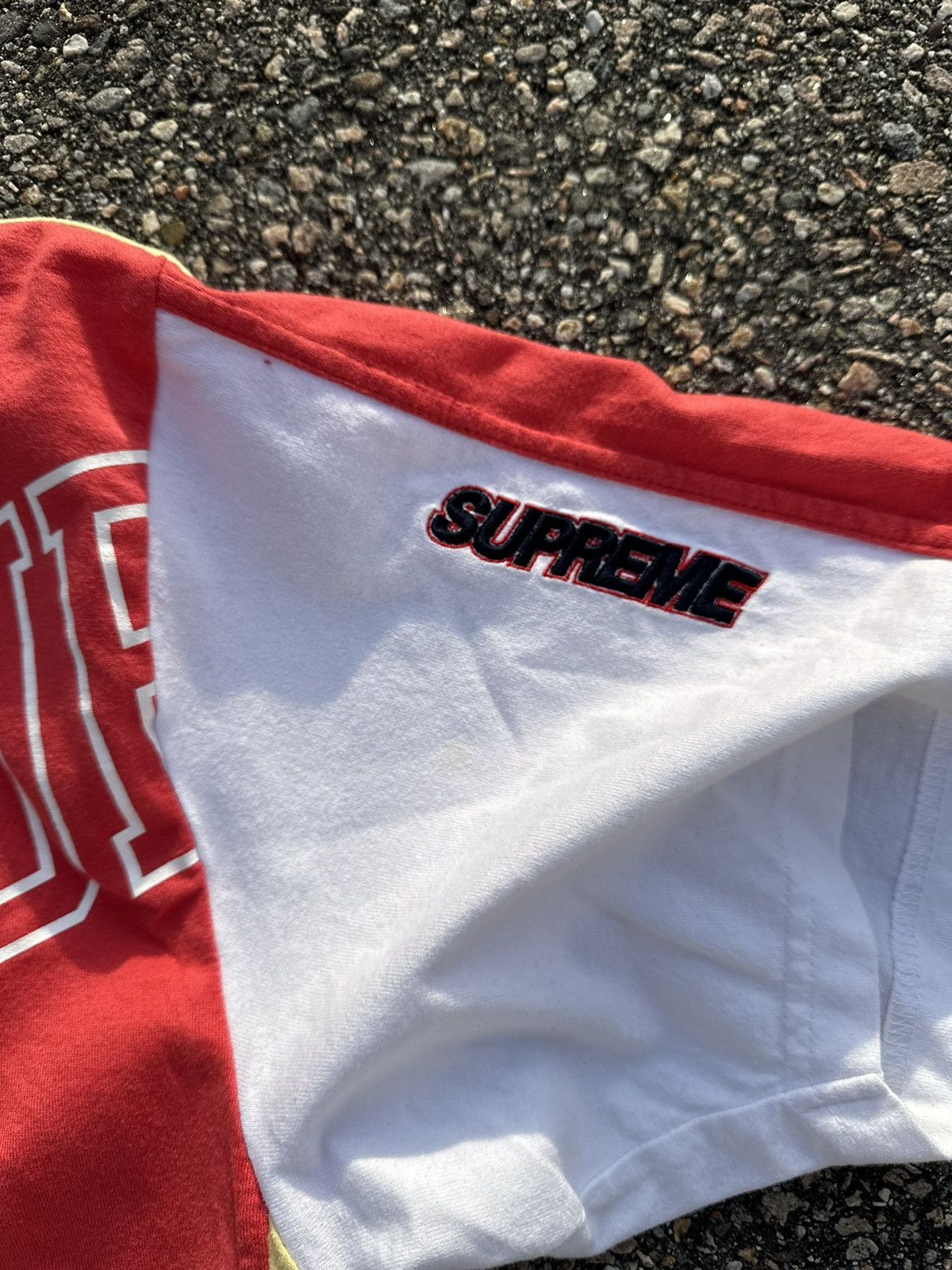 Supreme Supreme Patch Work T-Shirt Size US XL / EU 56 / 4 - 3 Thumbnail