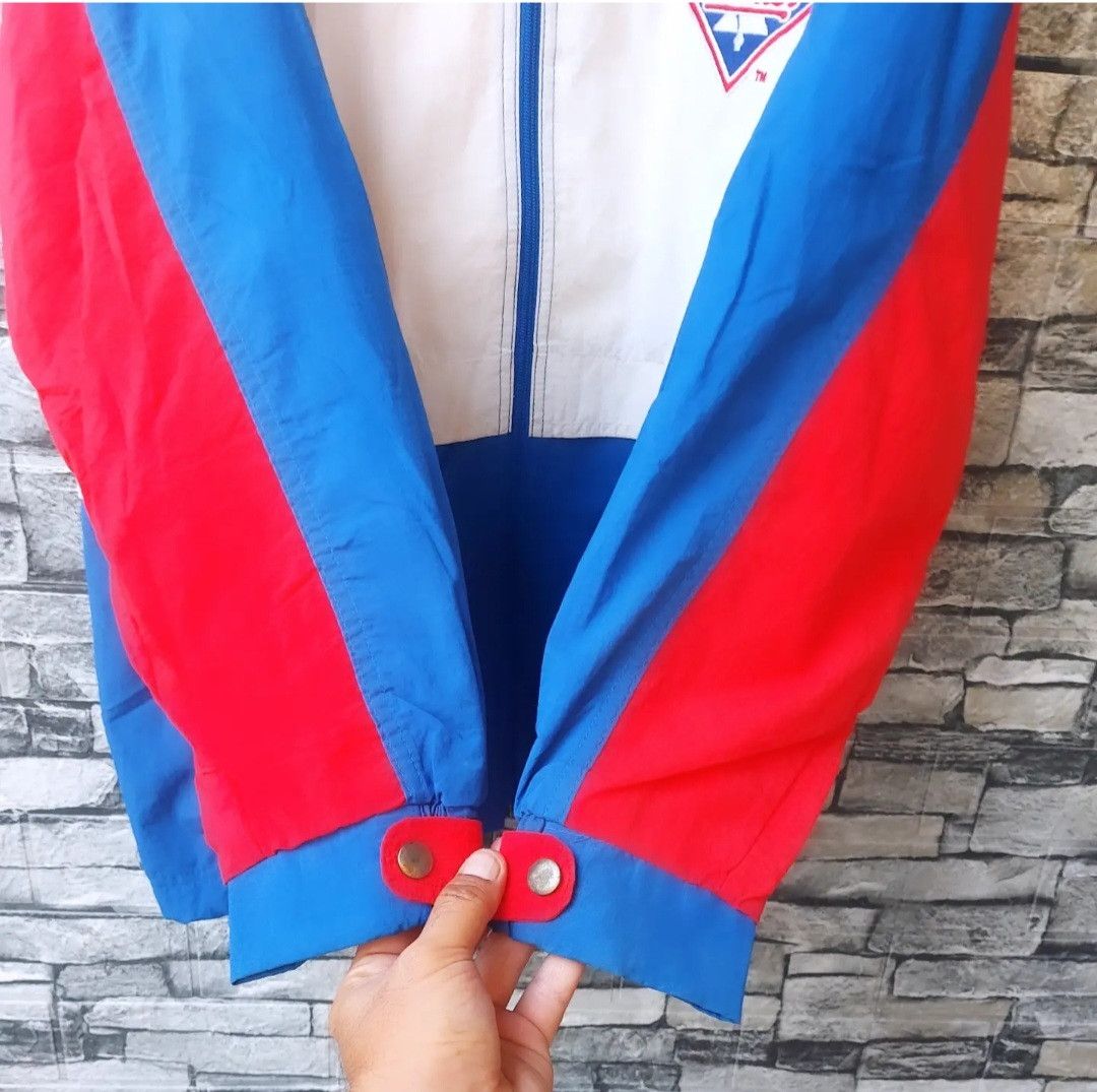 Vintage Vtg Philadelphia Phillies Logo Athletic Jacket Size US XL / EU 56 / 4 - 4 Thumbnail