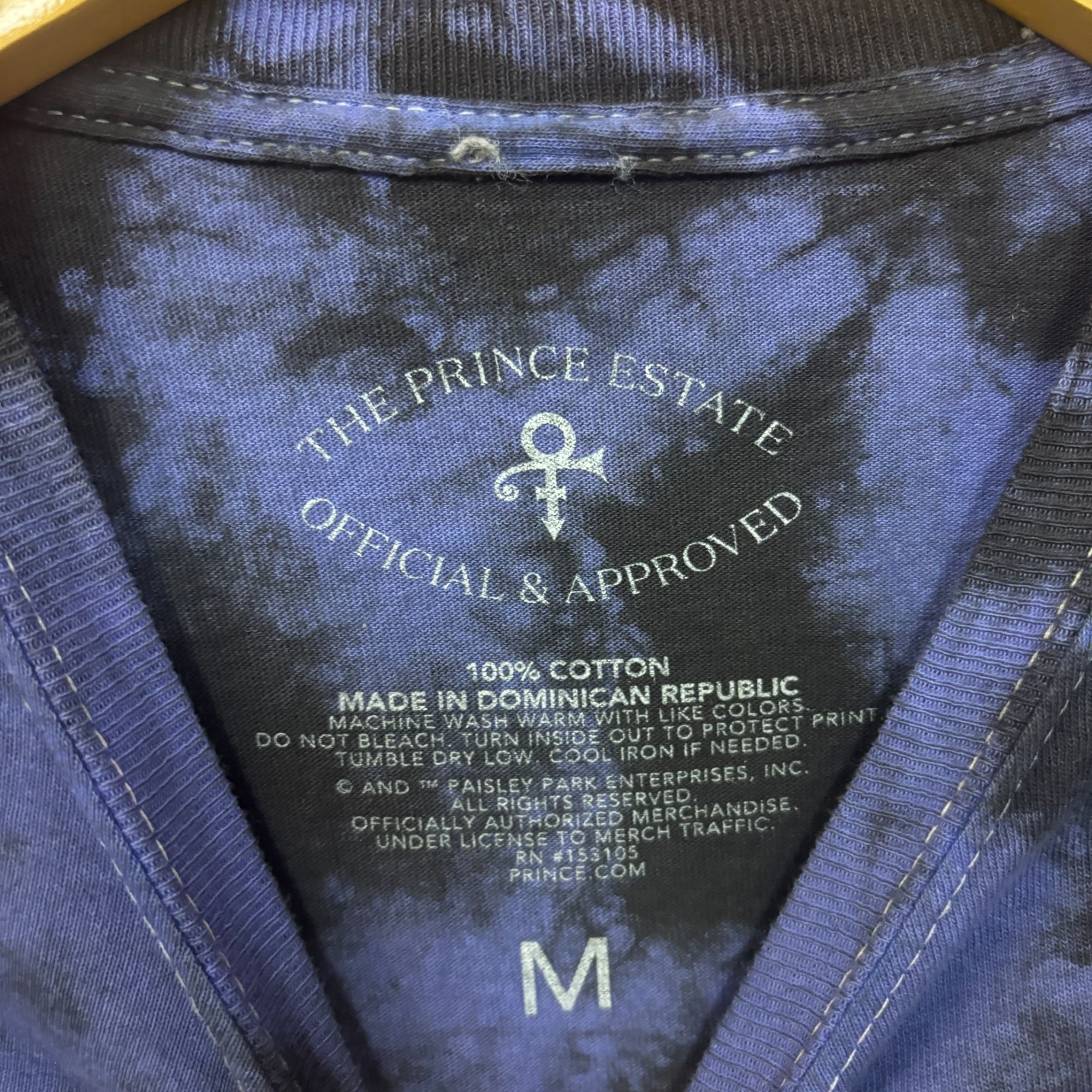 Prince Prince the Revolution Purple Rain Album Funk Rock Tie Dye M Size US M / EU 48-50 / 2 - 4 Thumbnail