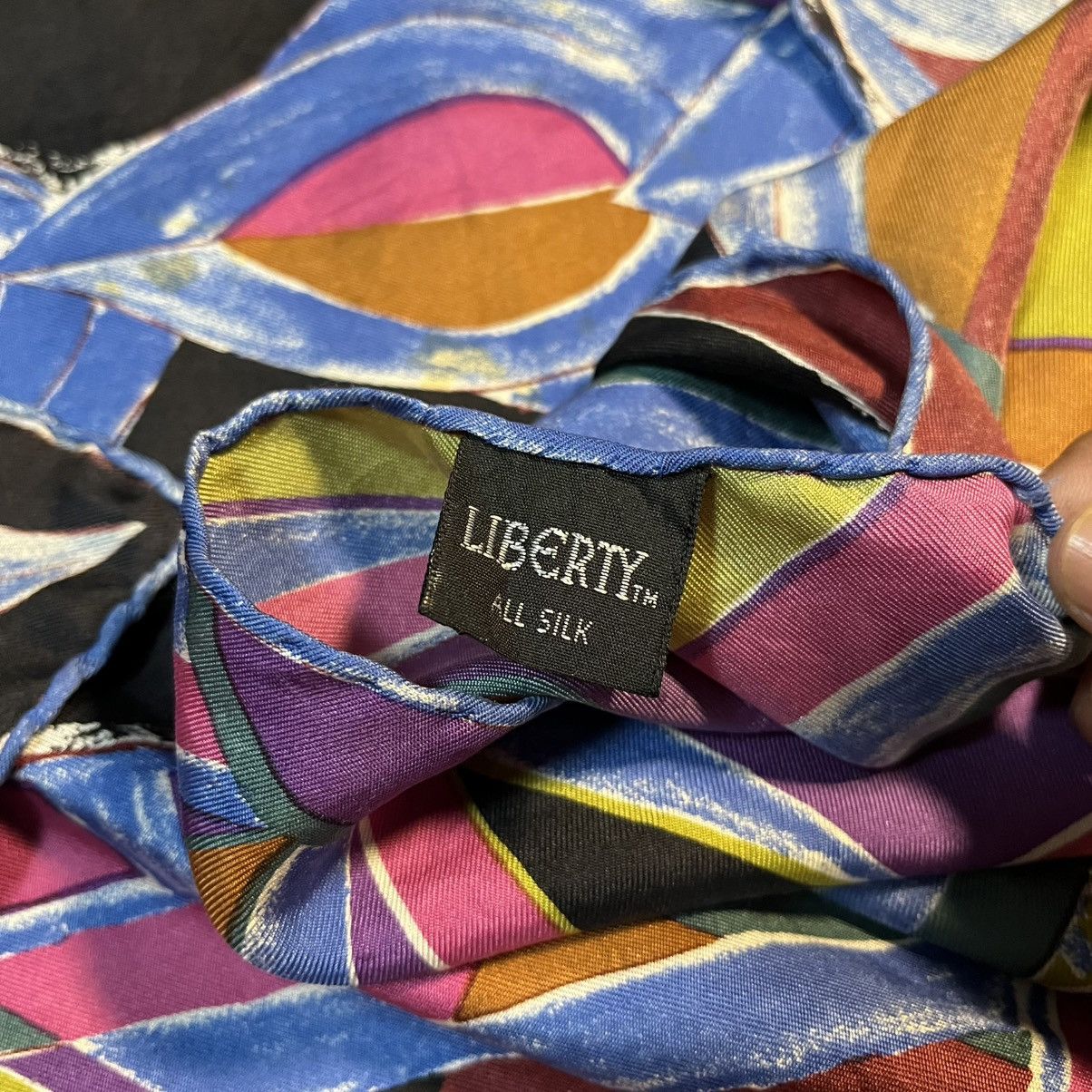 Liberty × Vintage Vintage Libertry silk Scarf Size ONE SIZE - 9 Thumbnail