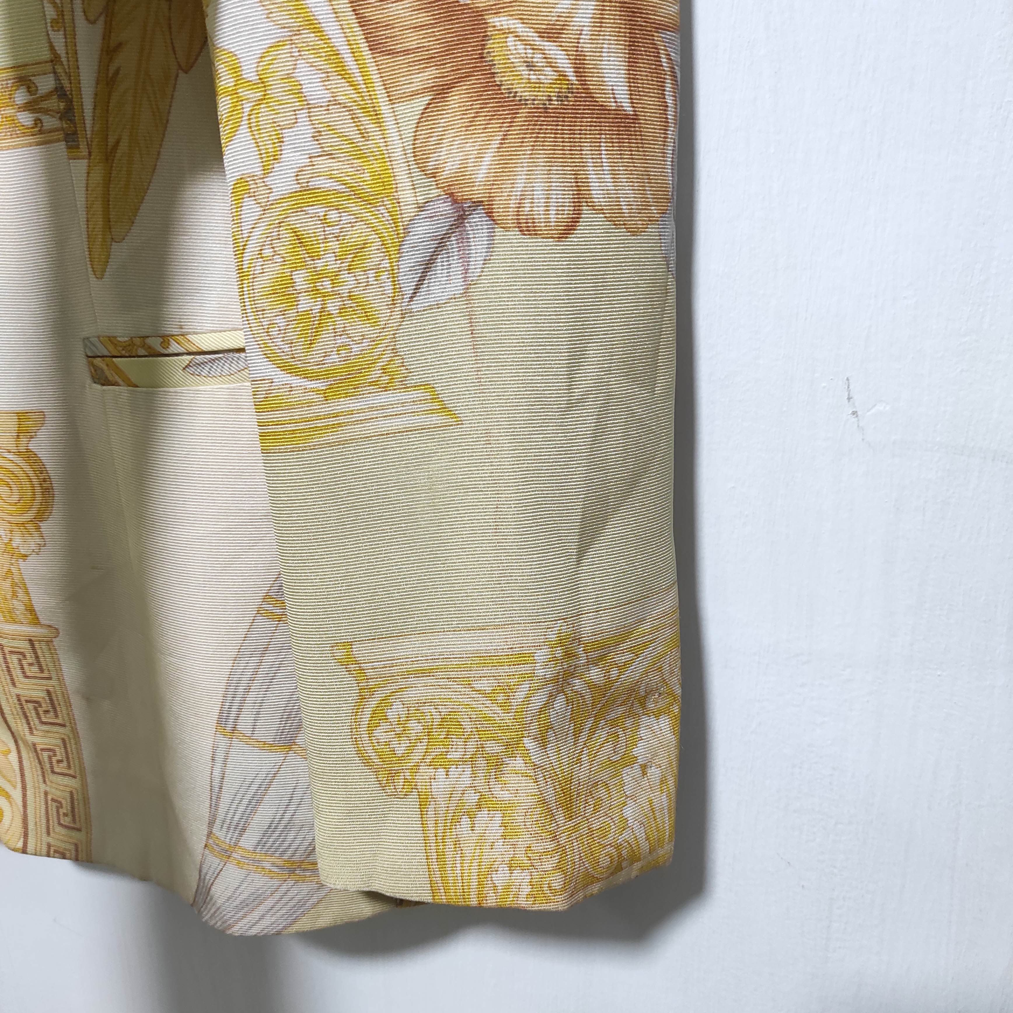 Versace Versace Jeans Couture Baroque print Blazer Jacket Size M / US 6-8 / IT 42-44 - 10 Thumbnail