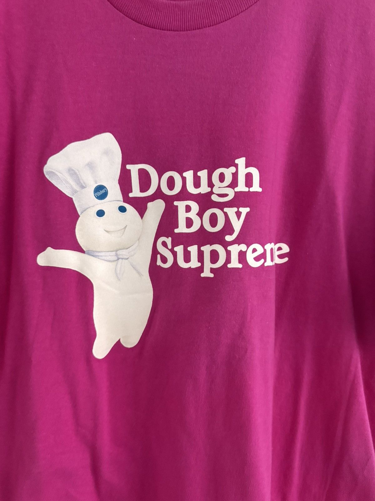 Supreme Supreme Dough Boy Pink Tee Size Medium Size US M / EU 48-50 / 2 - 2 Thumbnail