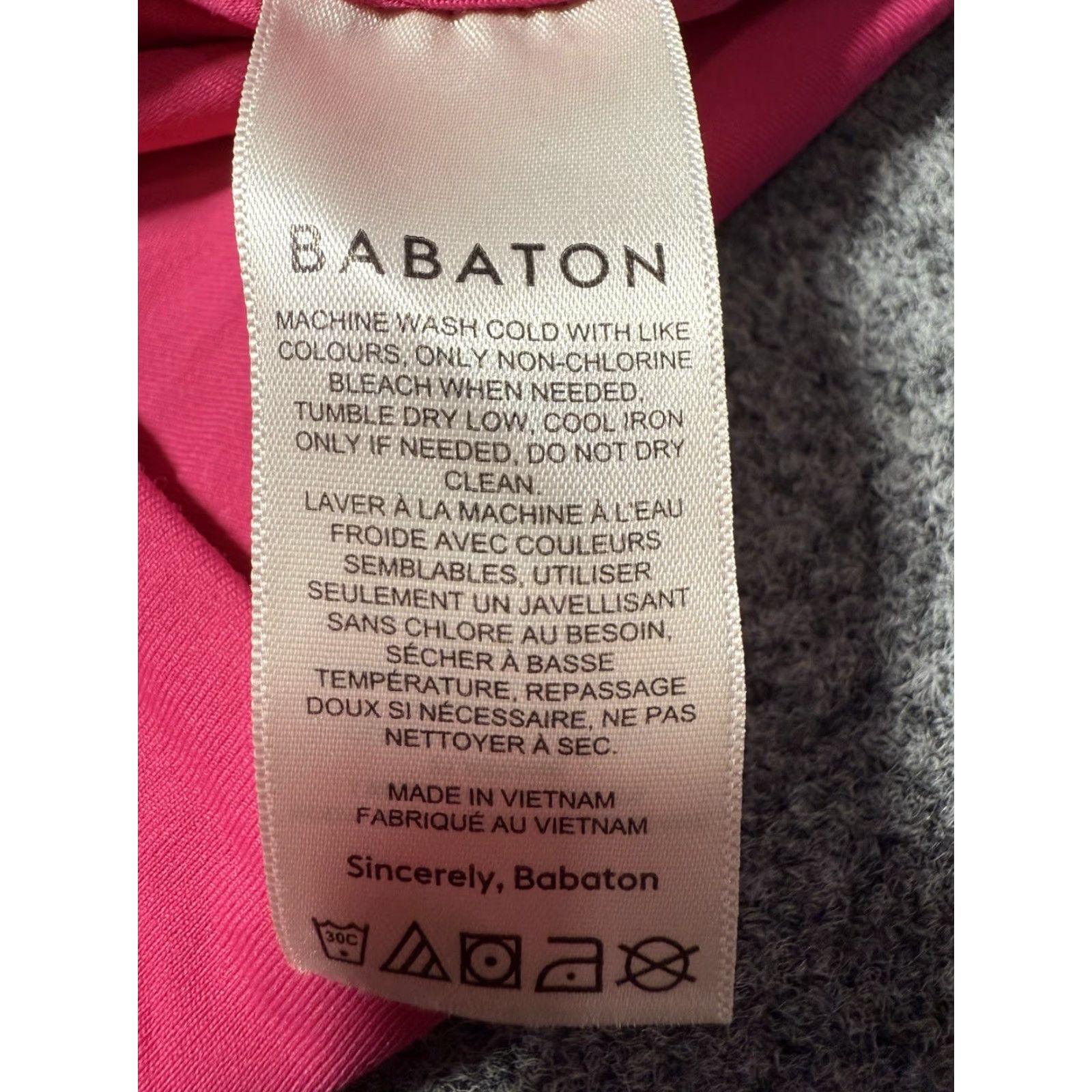 Aritzia Babaton Women's Tube Top Pink Size S Contour Cropped Sleeveless Pullover Nylon Spandex Tank Top Size S / US 4 / IT 40 - 6 Thumbnail