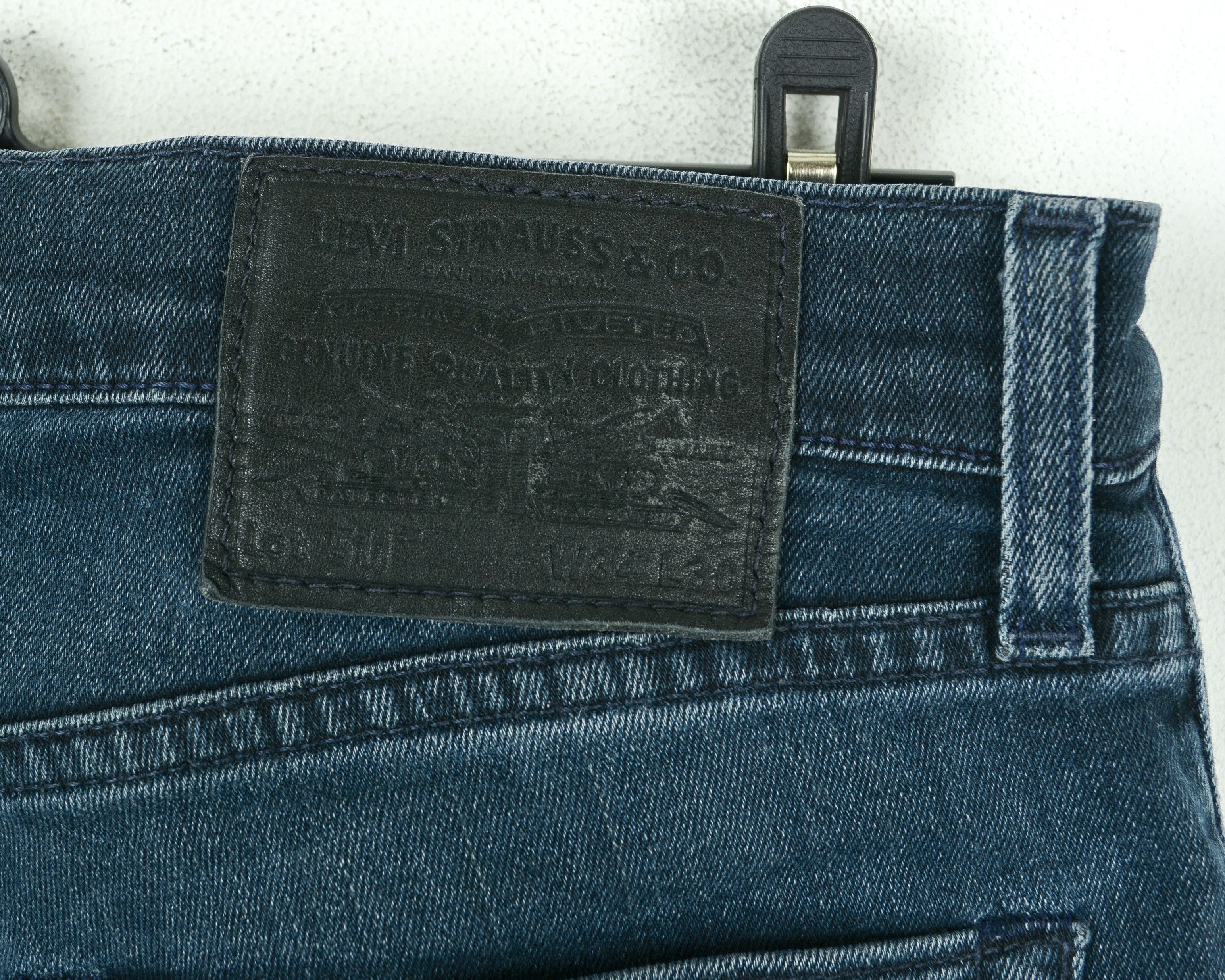Levi's Premium BIG E 511 W34 L30 Slim Jeans Pants Trousers Denim Size US 34 / EU 50 - 5 Thumbnail