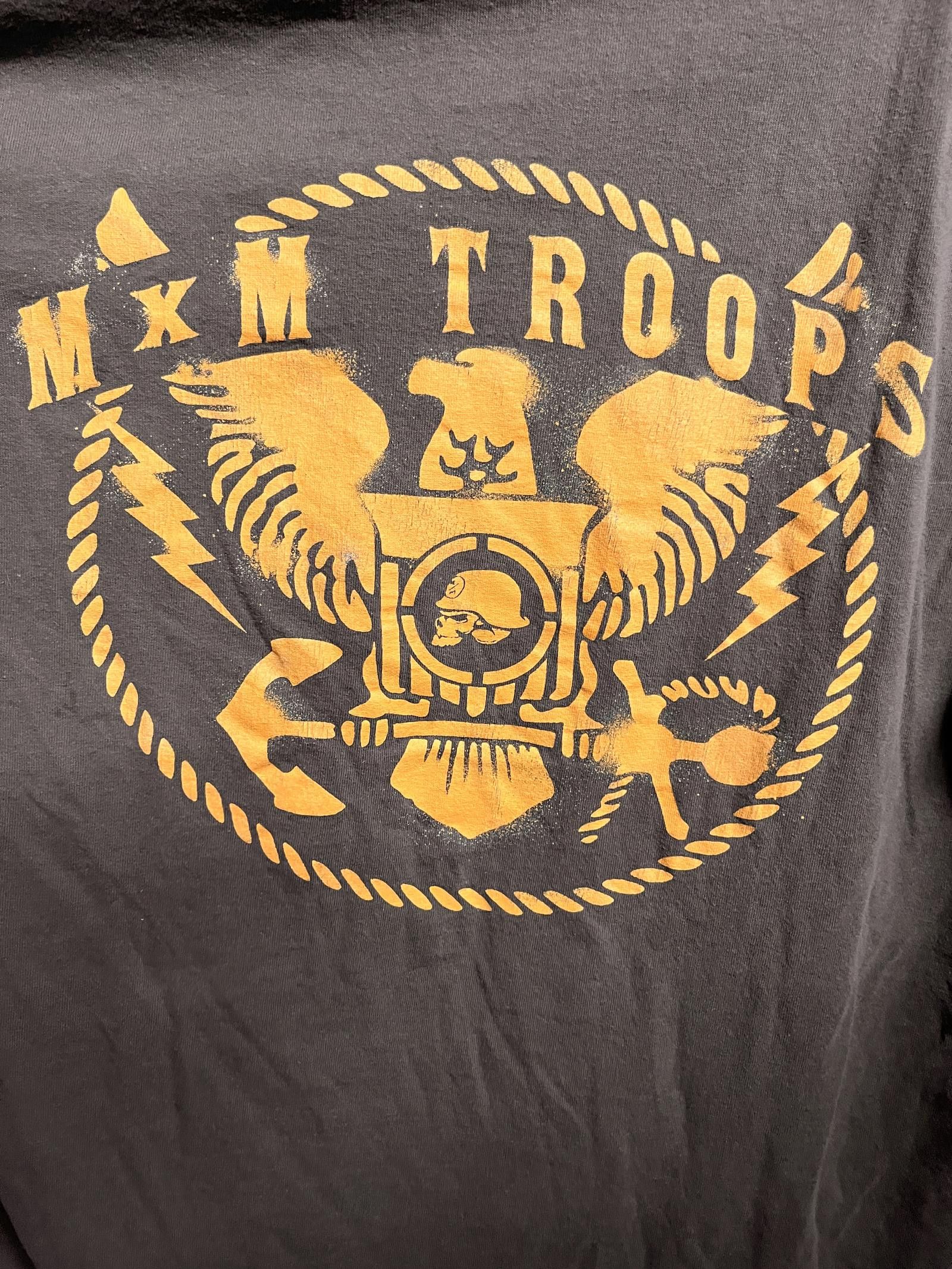 Metal Mulisha Metal Mulisha Troops T-shirt - MxM Military Helment Eagle M Size US M / EU 48-50 / 2 - 5 Thumbnail