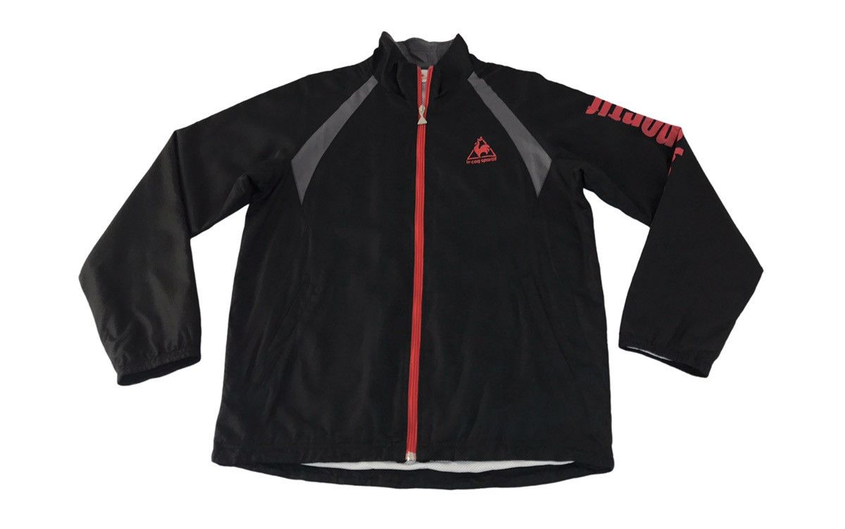 Le Coq Sportif × Vintage Vintage Windbreaker LecoqSportif Sportwear Zipper Style Size US L / EU 52-54 / 3 - 1 Thumbnail