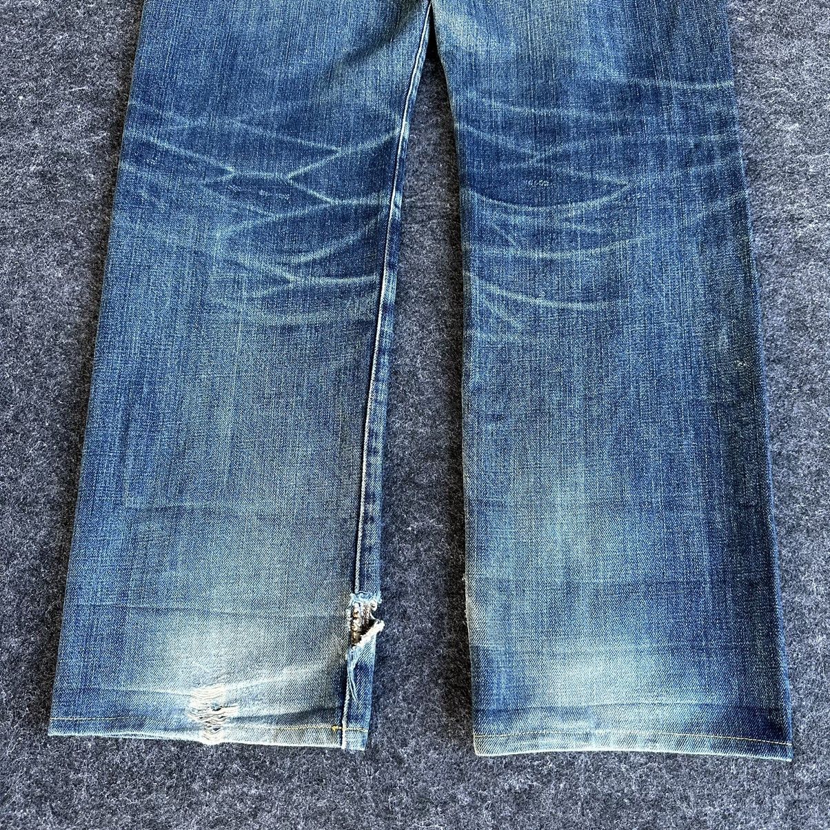 Calvin Klein Calvin Klein Italy Destroyed Faded Denim 34x30 D587 Size US 34 / EU 50 - 10 Thumbnail