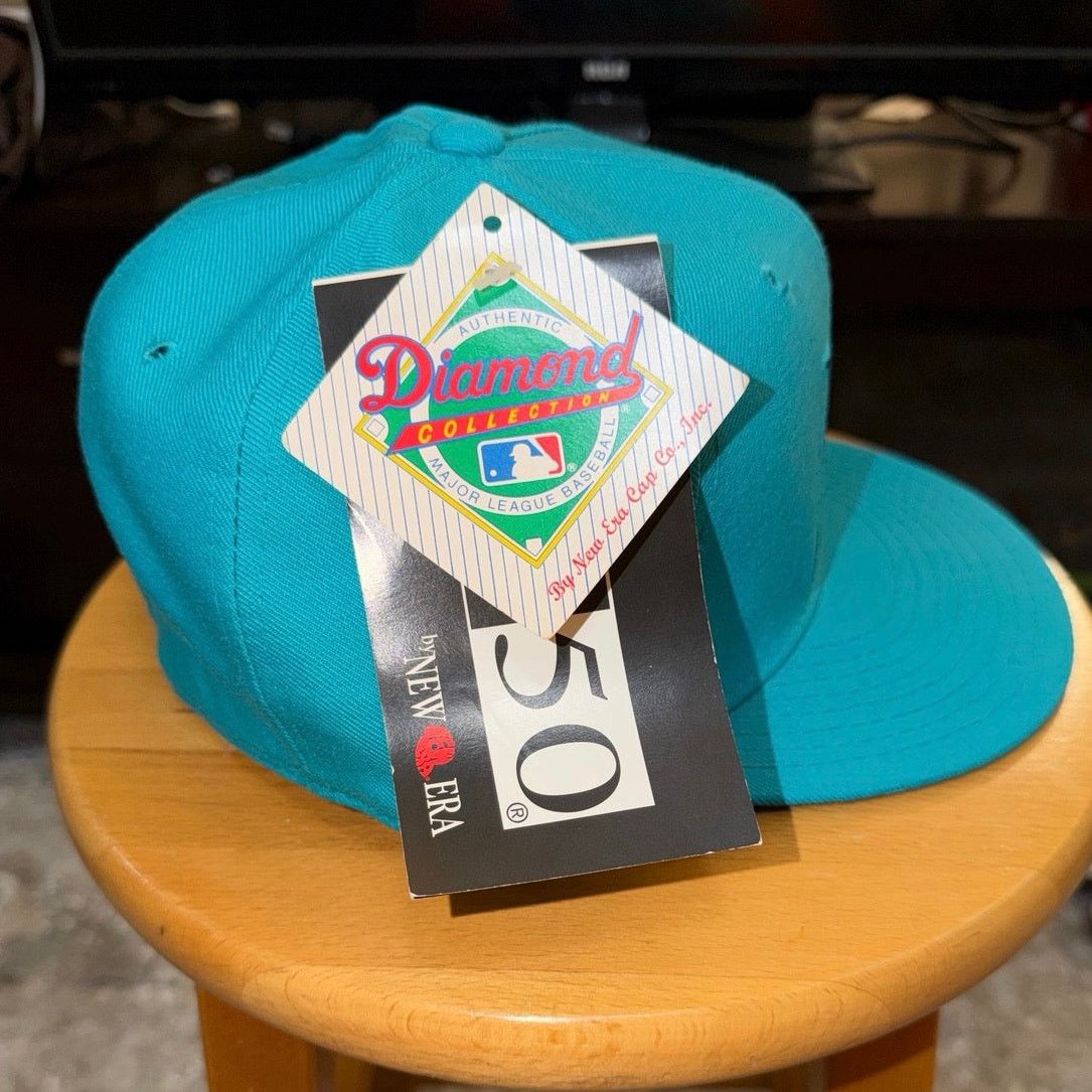 New Era New Era The 59/50 VNTG 90s Florida Marlins Hat Size 71/2 NWT Size ONE SIZE - 5 Thumbnail