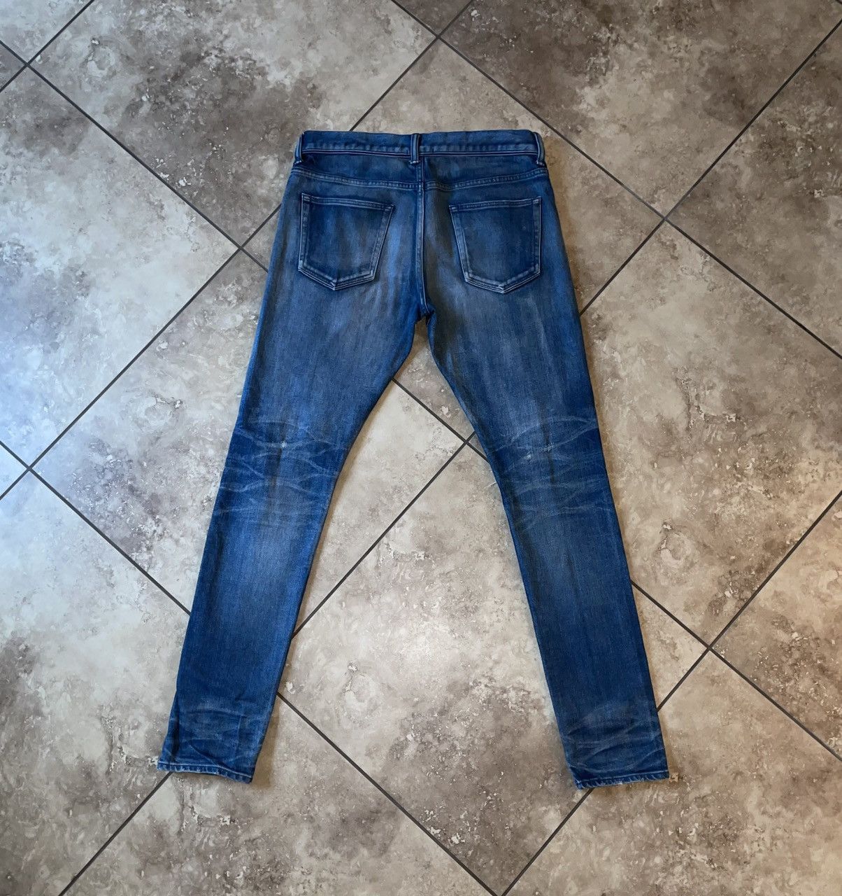 John Elliott John Elliot Thrashed Denim Blue Size 32 Size US 32 / EU 48 - 2 Thumbnail
