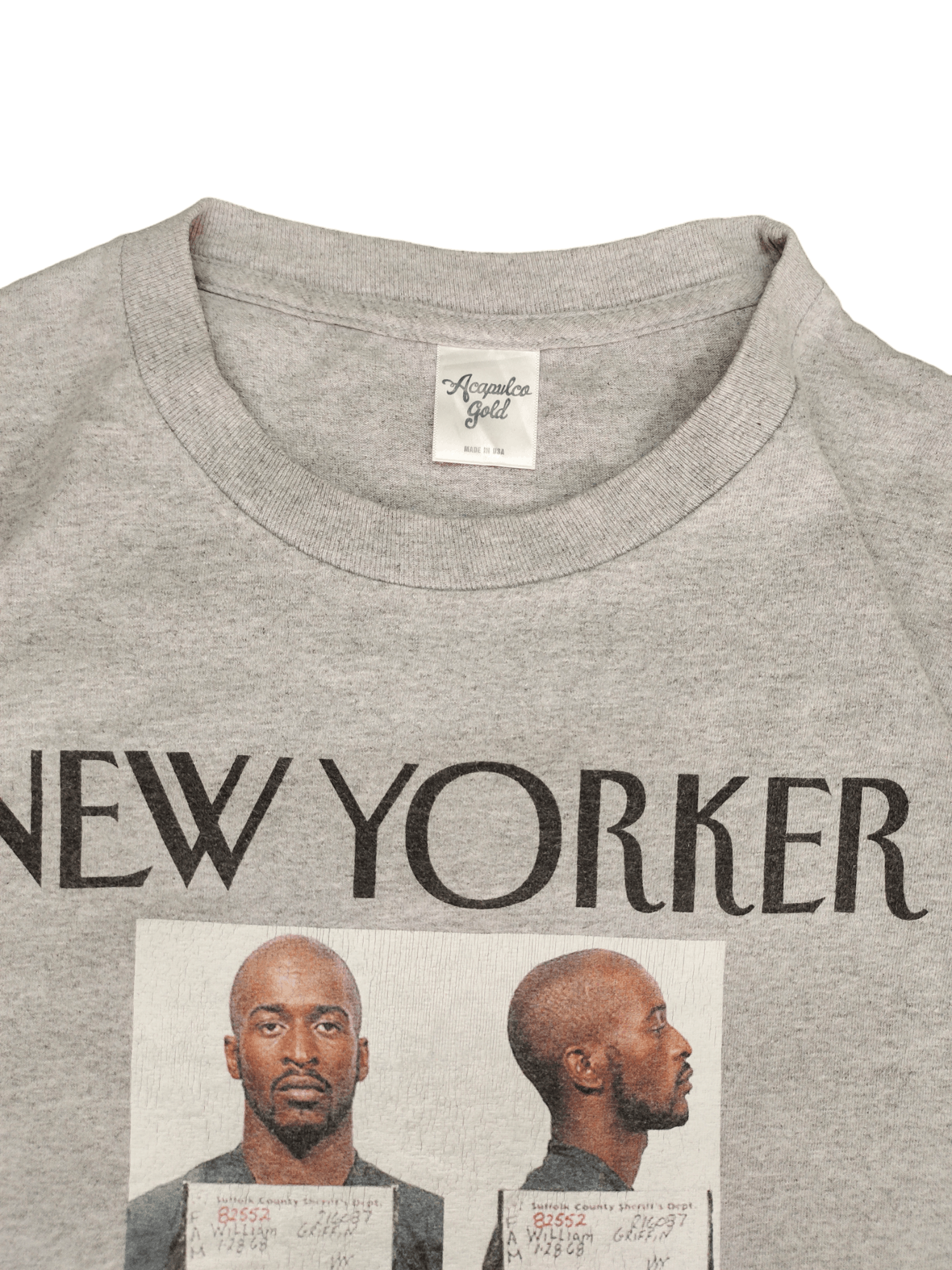 Band Tees Vtg 90s Michael Griffin (Rakim) American Hip Hop Rap T-Shirt Size US L / EU 52-54 / 3 - 4 Thumbnail