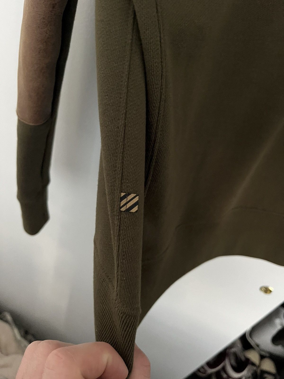 Billy Reid Olive green crew neck Billy Reid sweater Size US XL / EU 56 / 4 - 3 Thumbnail
