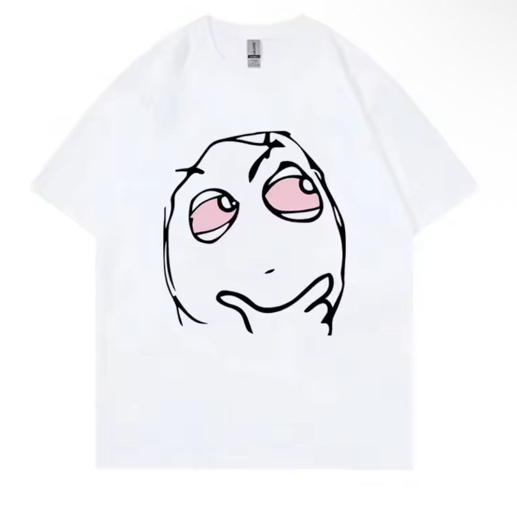 Other Rage Guy Funny Meme Red Eyes Face Trendy Cotton T-Shirt Size US XXL / EU 58 / 5 - 1 Thumbnail
