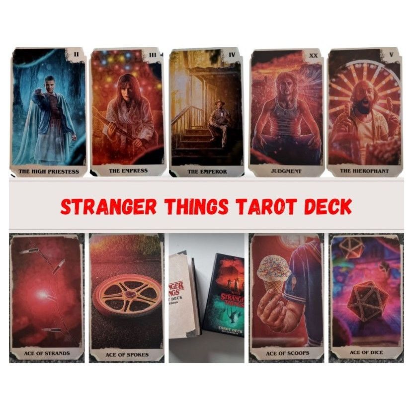Other Netflix Stranger Things Tarot Deck And Guidebook NEW/ SEALED Size ONE SIZE - 3 Thumbnail