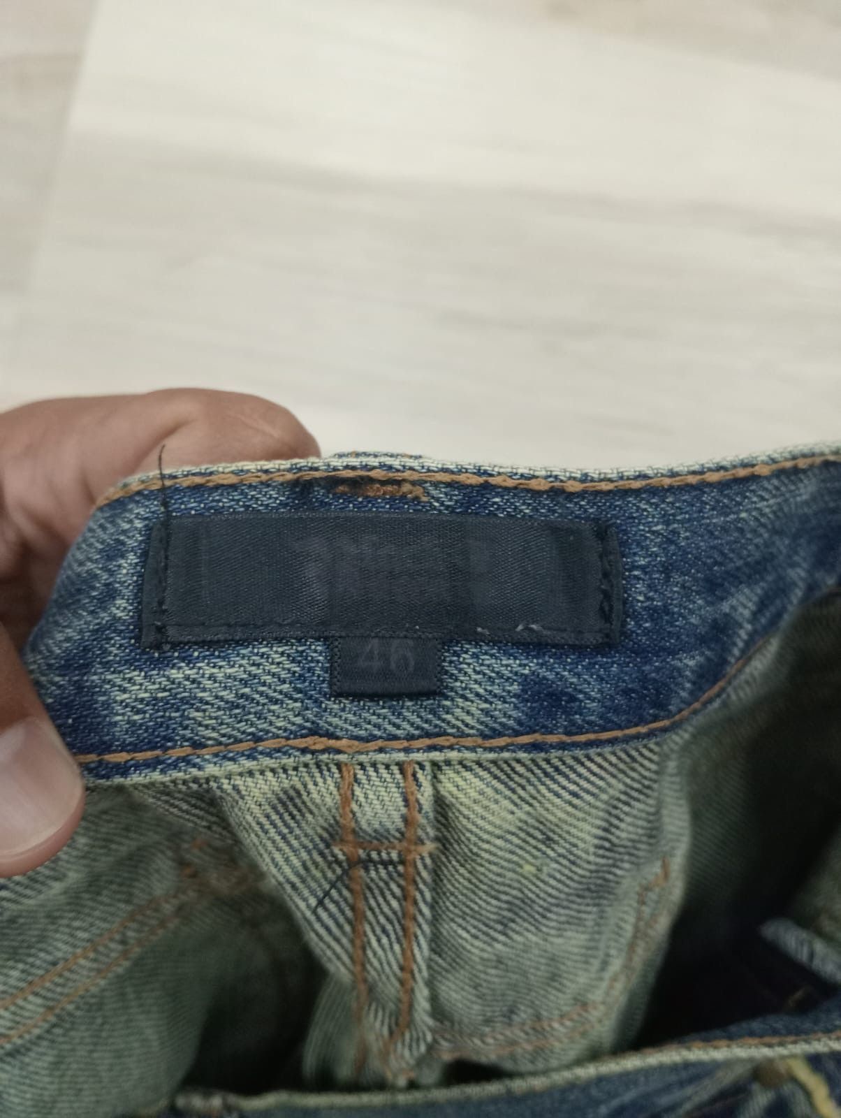 If Six Was Nine × Japanese Brand Black Baccara distressed punk denim flared Size US 32 / EU 48 - 6 Thumbnail