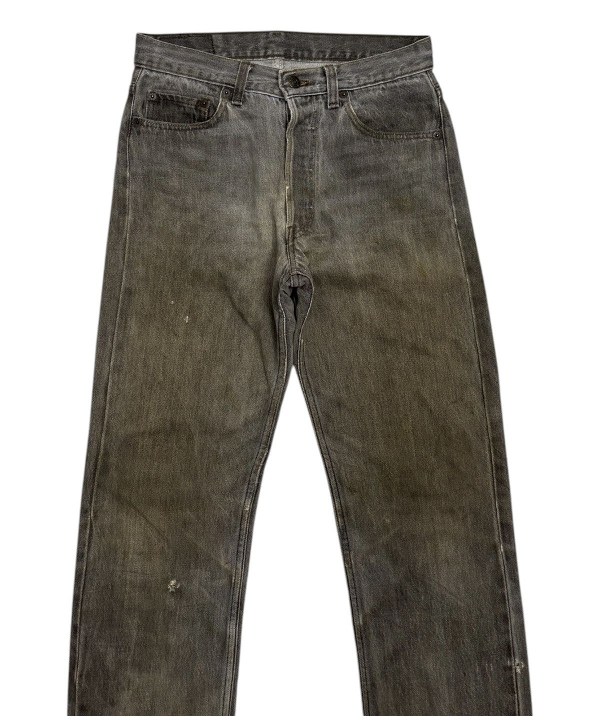Levi's 🔥VTG LEVIS 501 MUD WASH DIRT JEANS DISTRESS Size US 29 - 5 Thumbnail