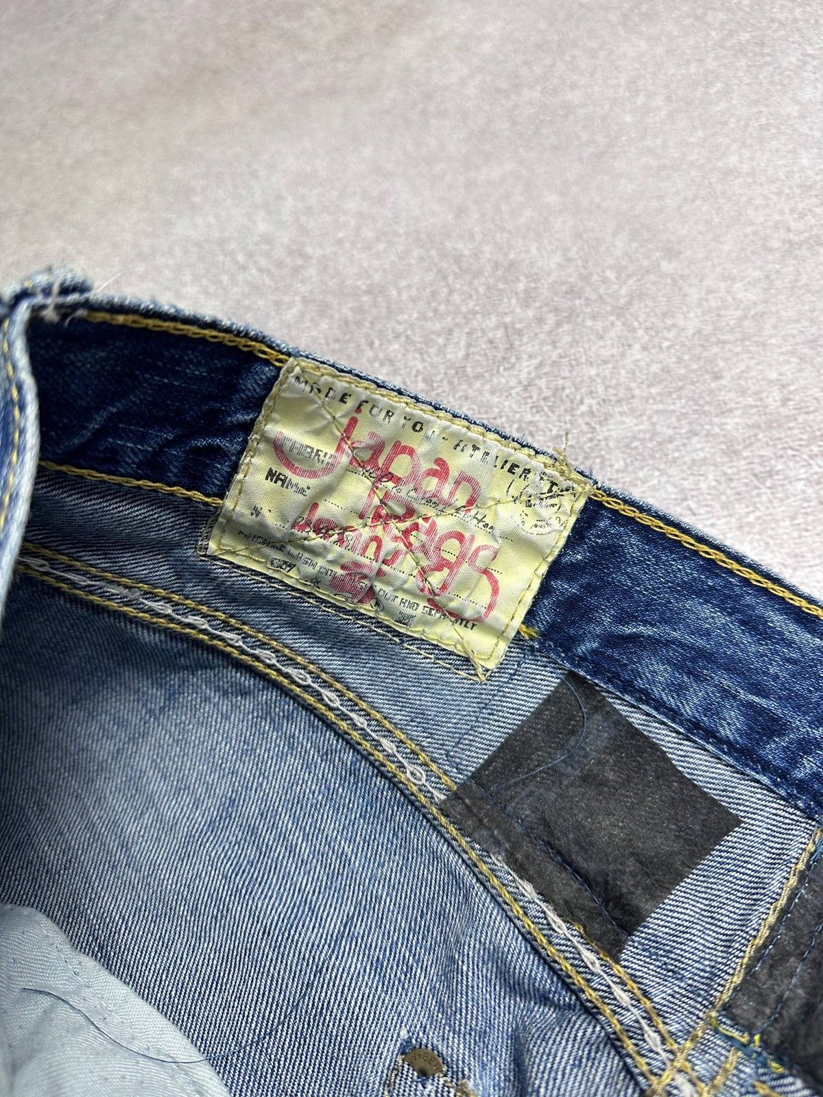 Japanese Brand Vintage Japan Rags Jeans Baggy Y2K Pants 30 Size US 30 / EU 46 - 7 Thumbnail