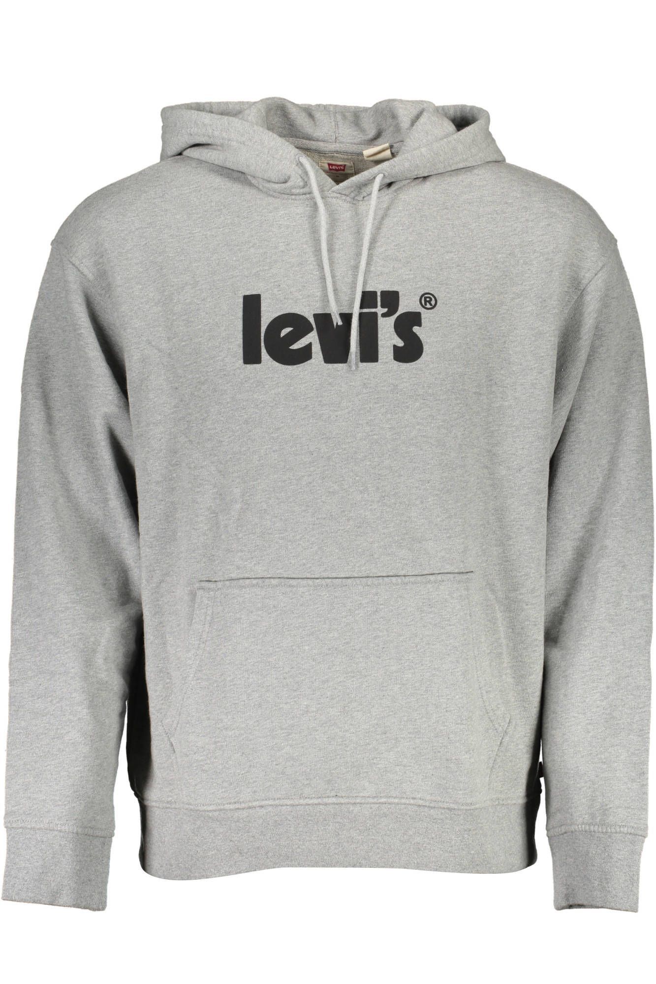 Levi's Classic Gray Hooded Men's Sweatshirt Size US M / EU 48-50 / 2 - 1 Thumbnail