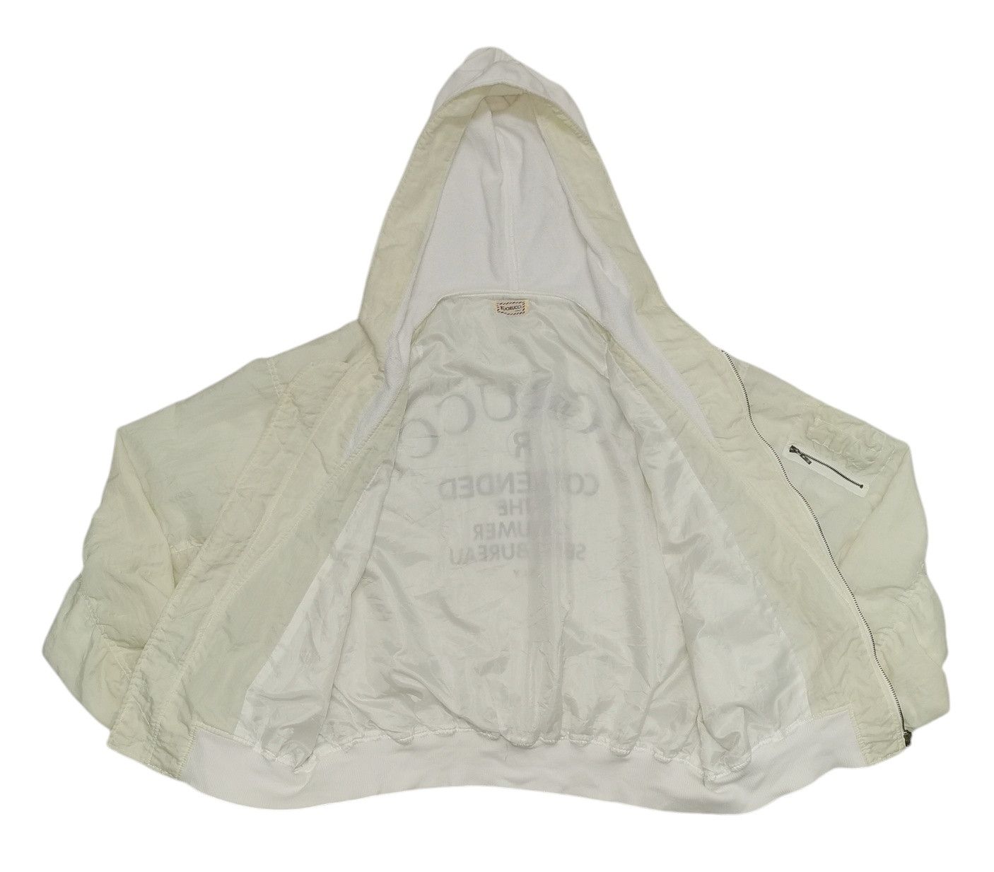 Fiorucci Fiorucci Big Logo Hoodie Bomber Jacket Size US L / EU 52-54 / 3 - 16 Thumbnail