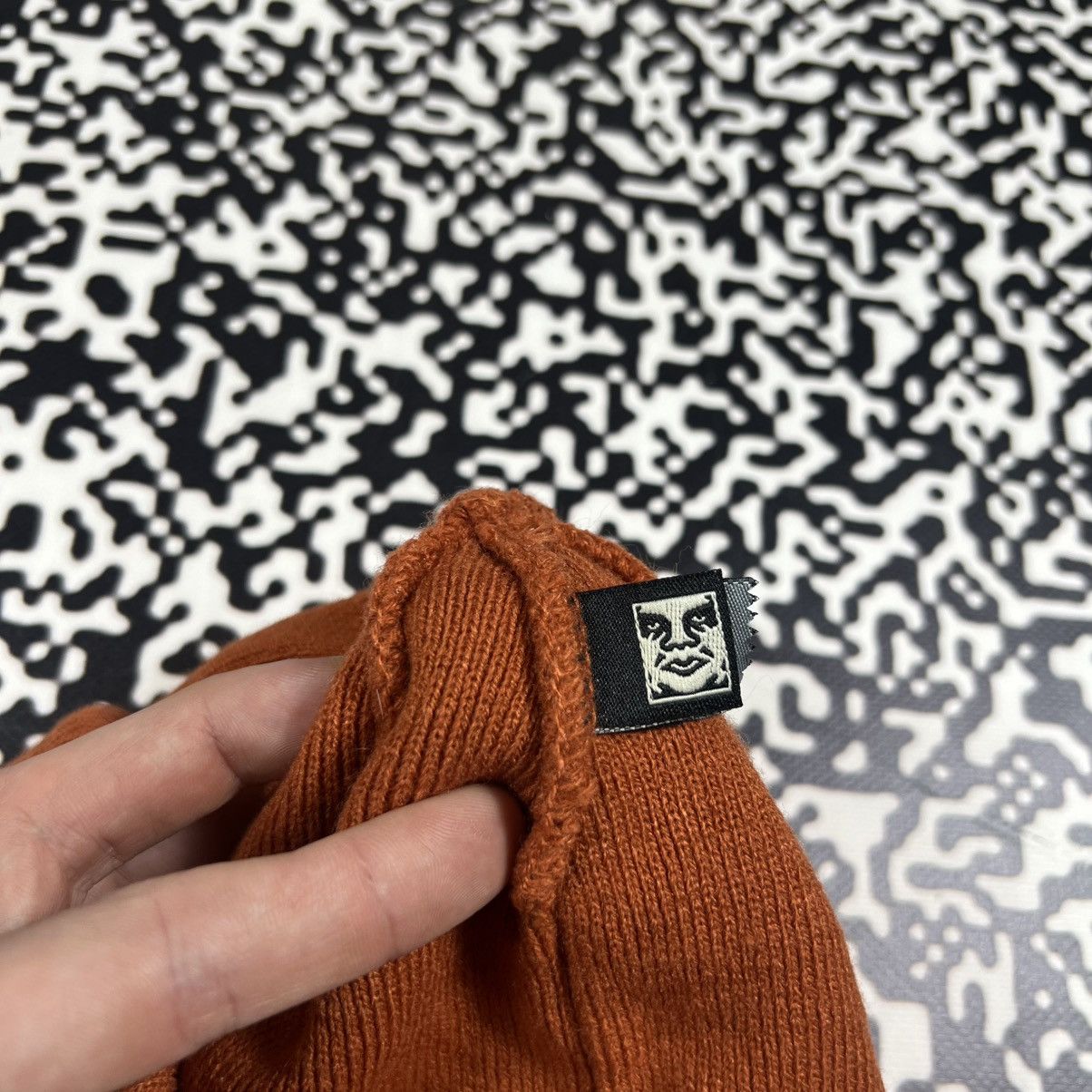 Obey Vintage Y2K Obey Mini Logo Beanie Hat Sk8 Skate Style Size ONE SIZE - 8 Thumbnail
