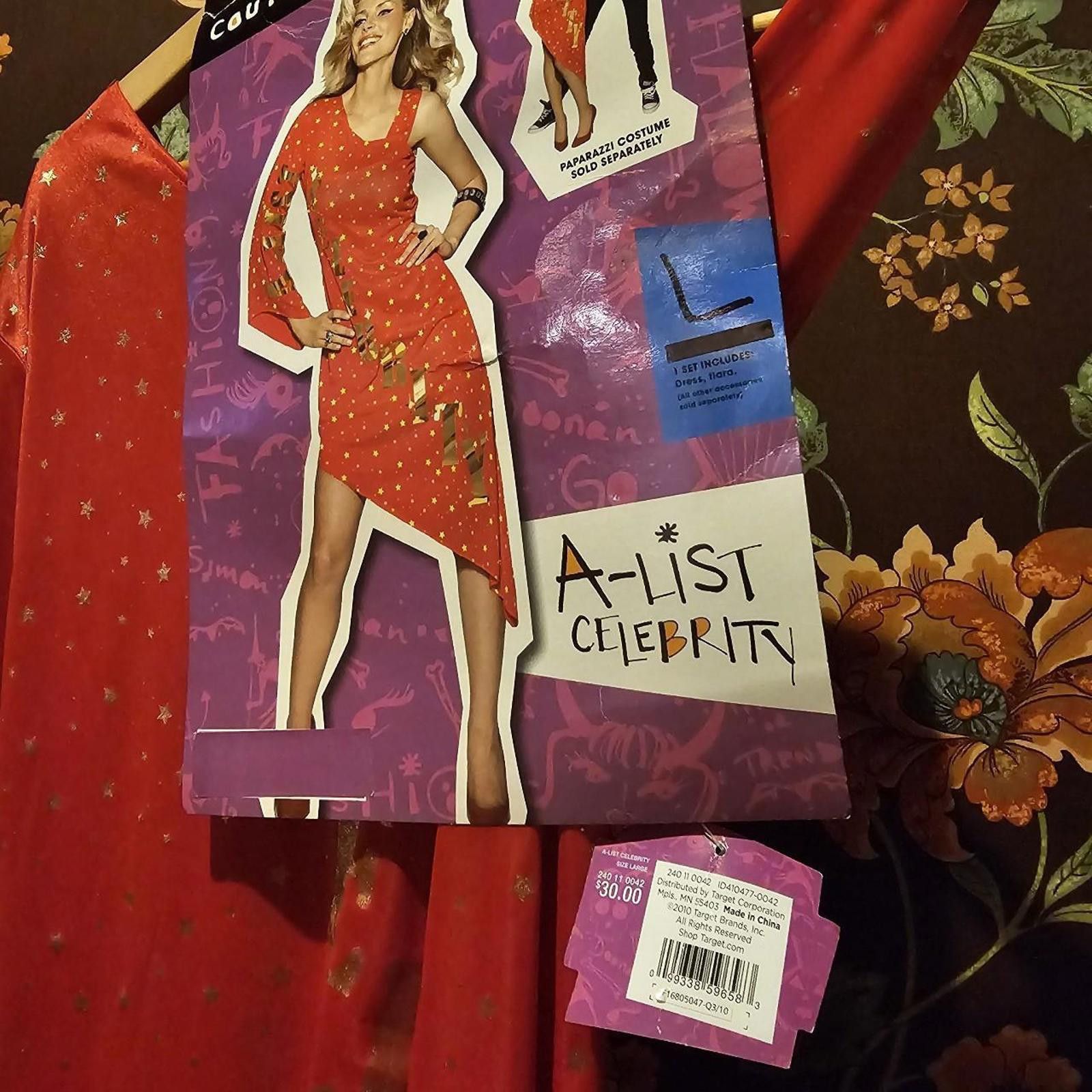 Other A-list Celebrity Halloween Costume Size ONE SIZE - 3 Thumbnail