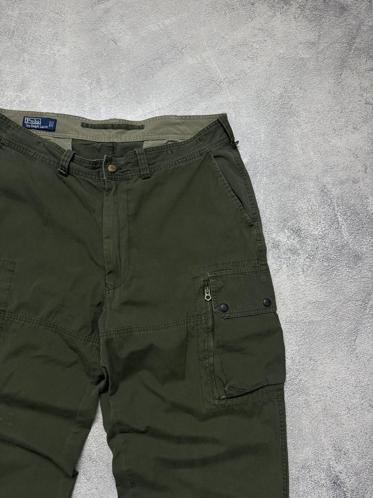 Polo Ralph Lauren Vintage Y2k Cargo Pocket Pants Polo by Ralph Lauren 00’s Size US 40 / EU 56 - 5 Thumbnail