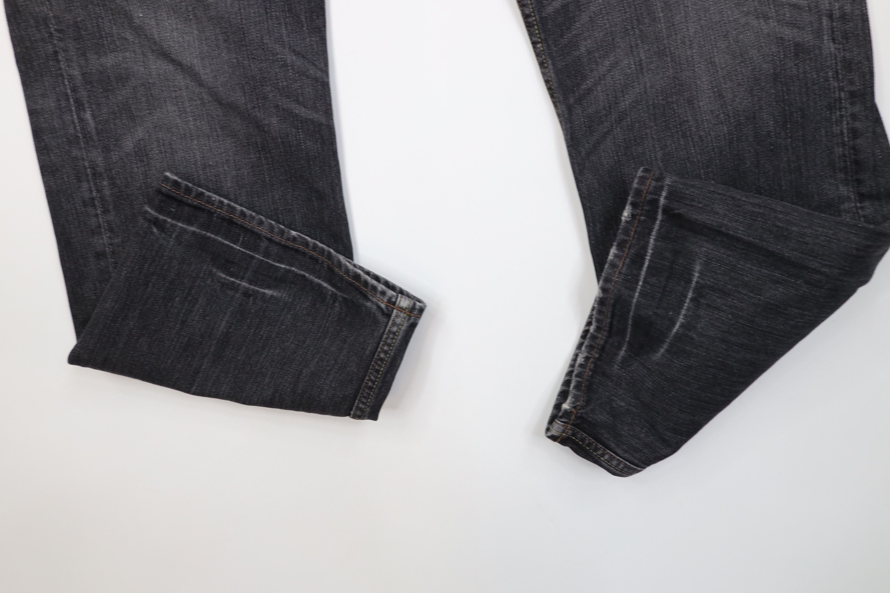 Banana Republic Vintage Y2K Banana Republic Straight Leg Denim Jeans Black Size US 35 - 5 Thumbnail