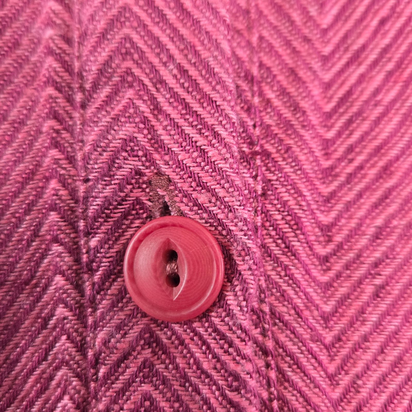 FLAX Y2K Vintage FLAX Linen Herringbone Shirt Size XL Size XL / US 12-14 / IT 48-50 - 6 Thumbnail