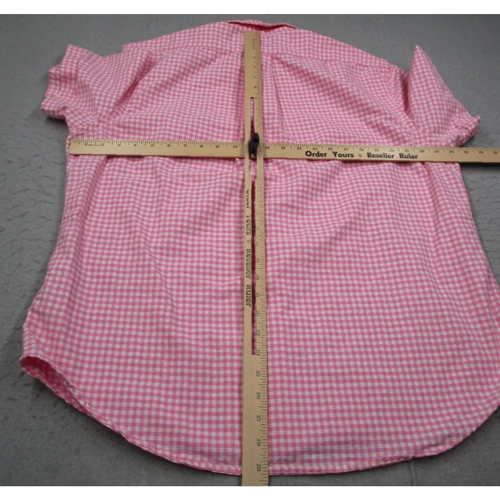 Polo Ralph Lauren Vintage Polo Ralph Lauren Men's Check Shirt XL Pink Cotton Short Sleeve Casual Designer Size US XL / EU 56 / 4 - 5 Thumbnail