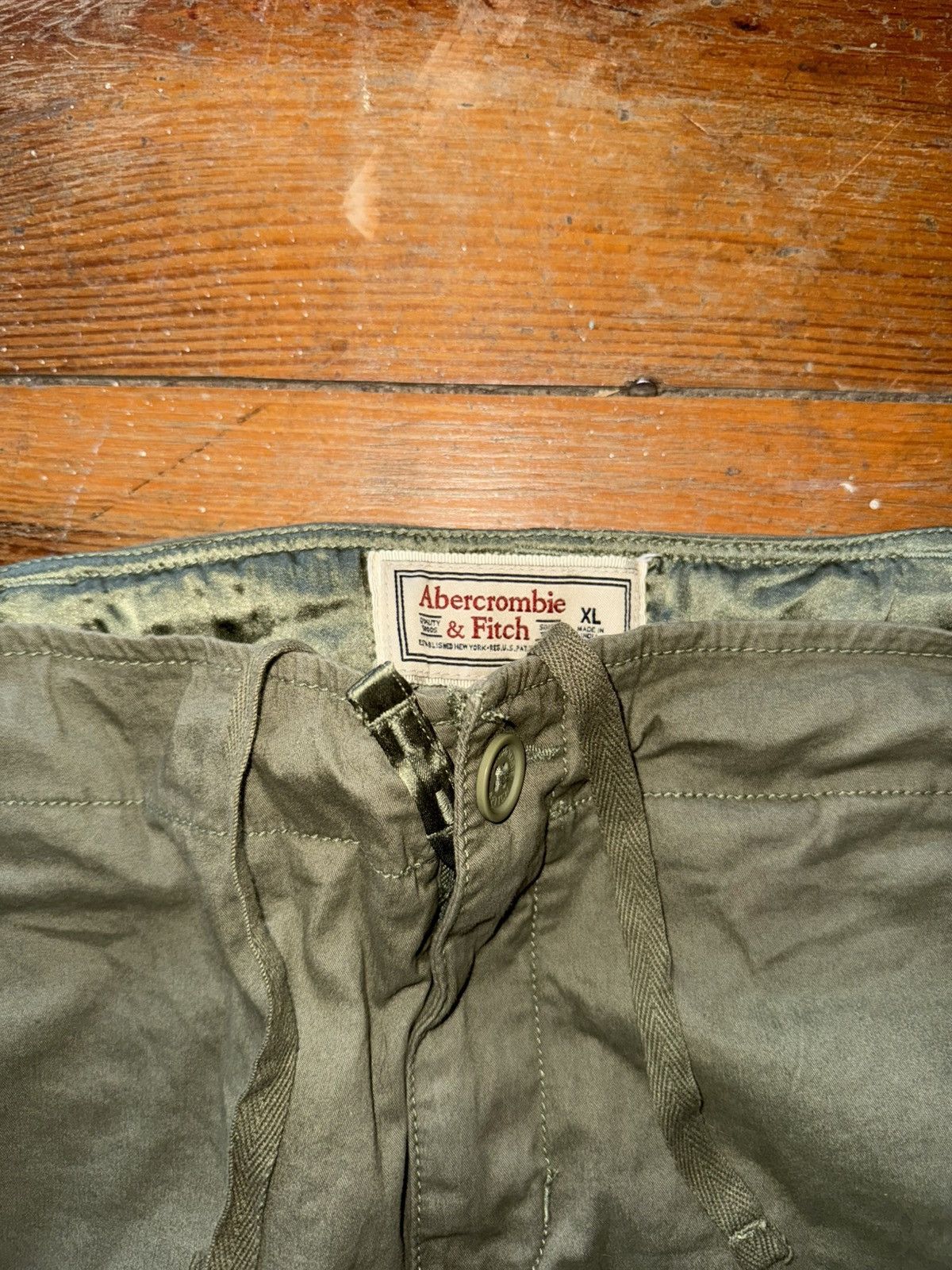 Abercrombie & Fitch VINTAGE ABERCROMBIE & FITCH MILITARY CARGO PANTS Size US 44 / EU 60 - 3 Thumbnail